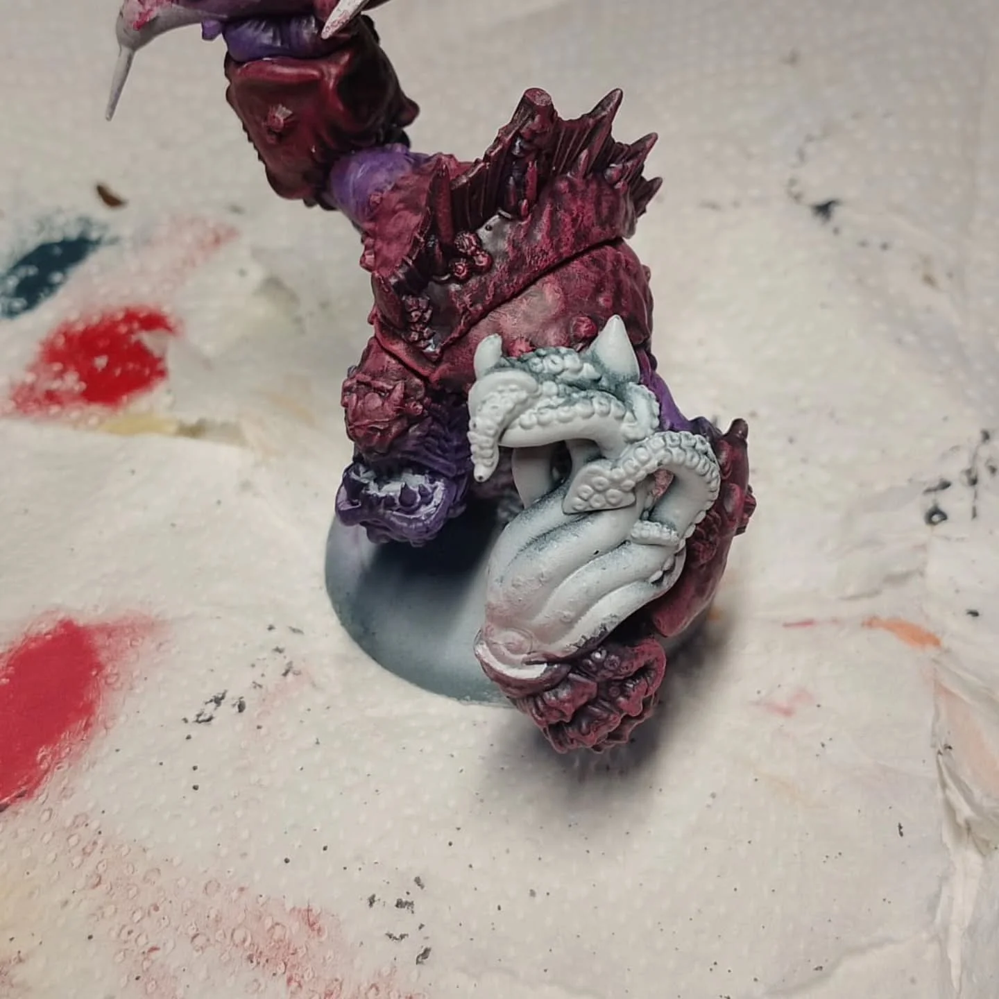 Diesen WIP-Wednesday mal etwas mehr Warmachine!
.
.
.
.
.
.
#Warhammer #warhammer40k #forgeworld #gamesworkshop #paintingwarhammer #miniaturepainting #miniatures #mini #rosenheim #rtc #painting #miniature #warmachine
