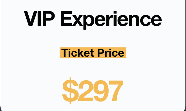 VIP Experience