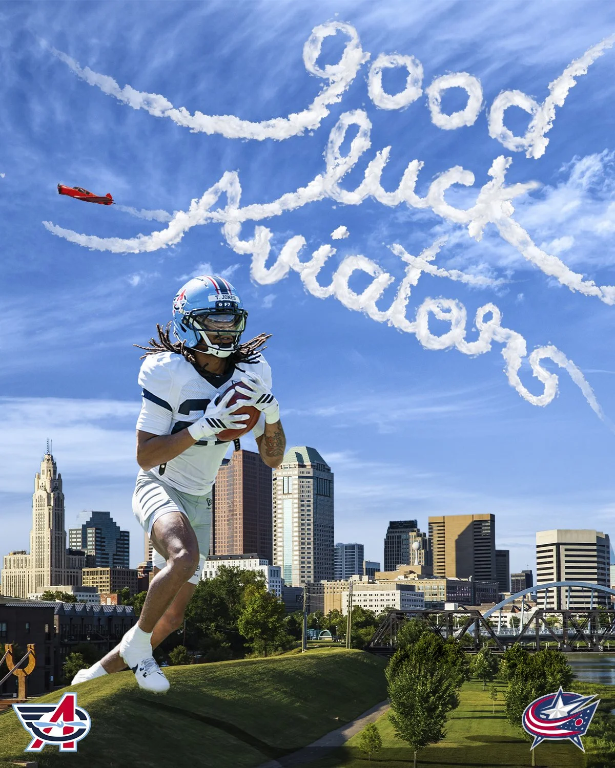 Good Luck Columbus Aviators