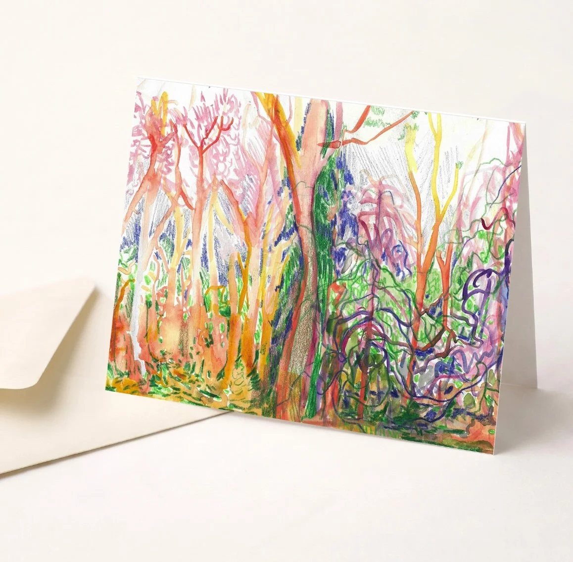 Greeting Card HoneyTrees