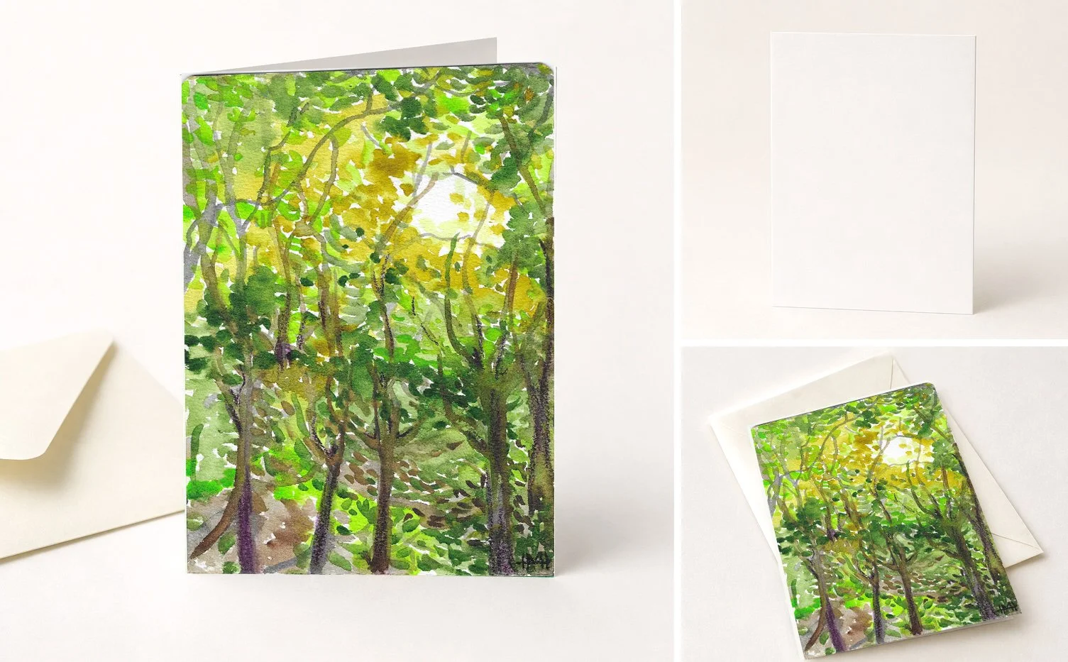 Morning Light Greeting Card
