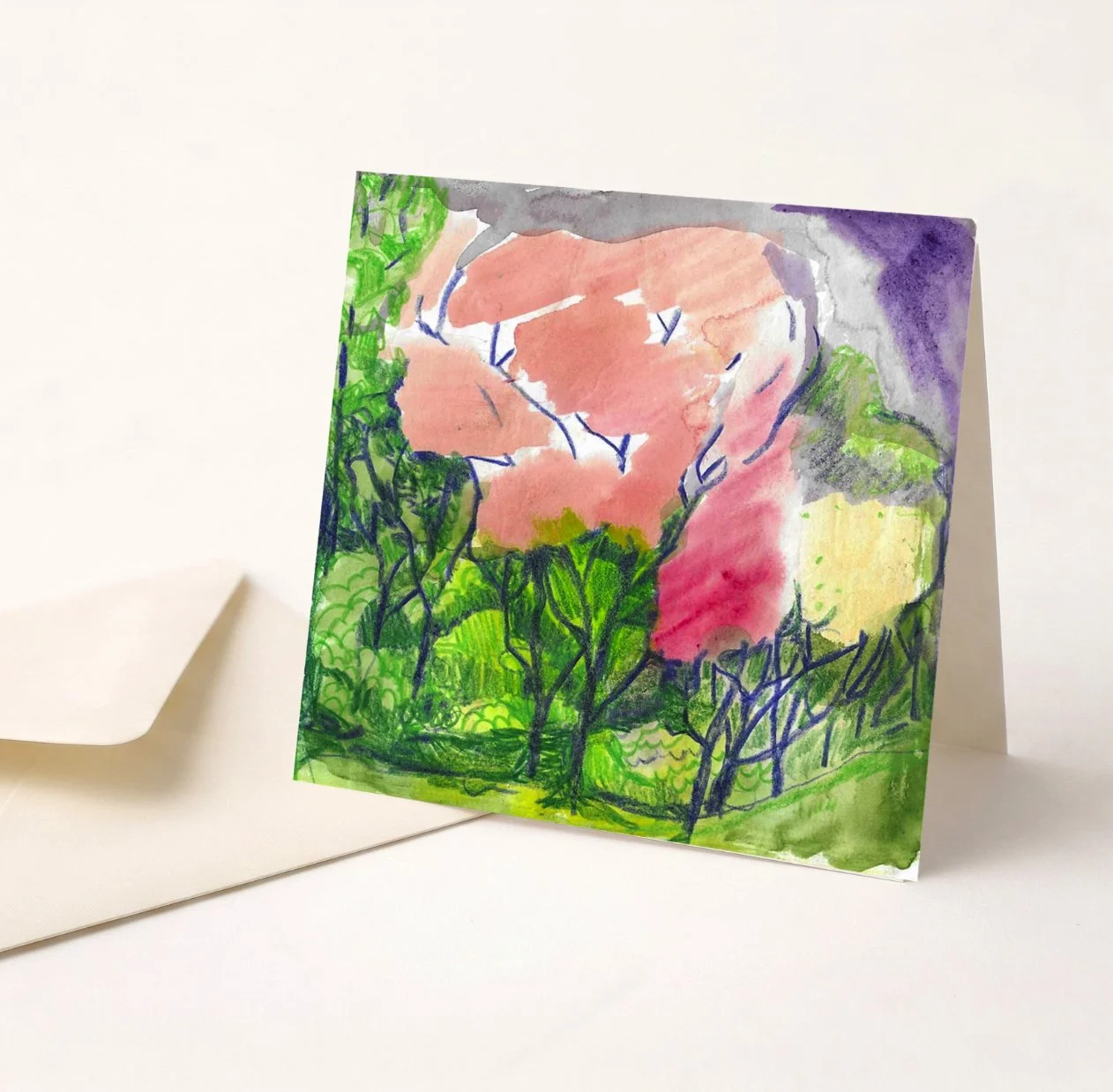 Greeting Card Blush of Spring