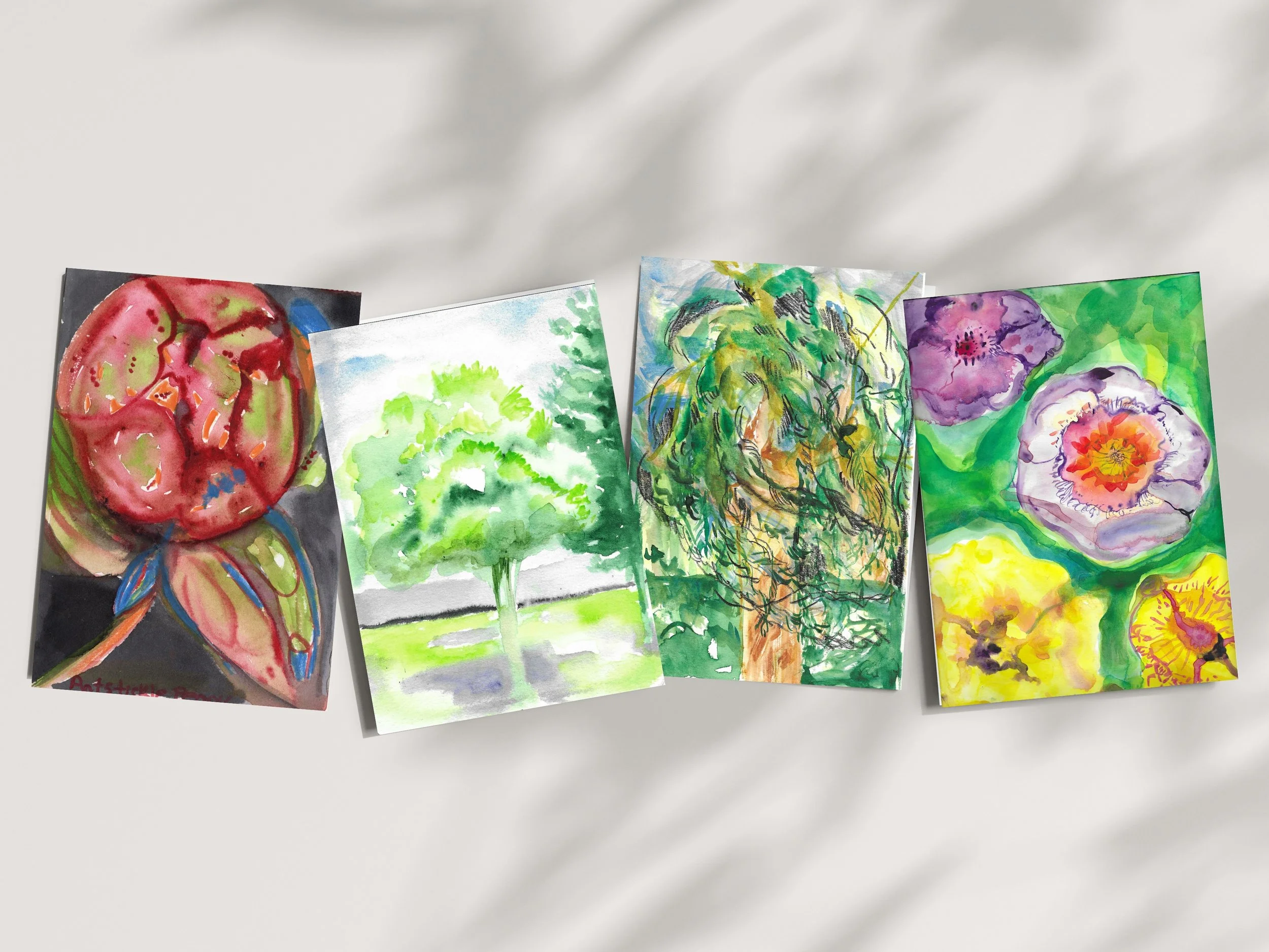 Greeting Card 4 Set
