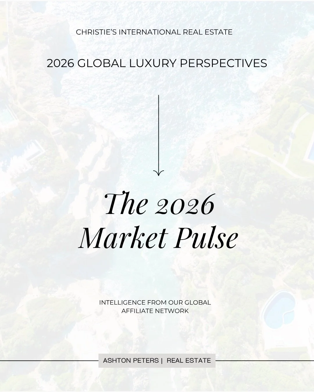Curious about the global luxury real estate market? 

The 2026 Market Pulse data from Christie&rsquo;s International Real Estate tells an interesting story. Our proprietary Prime Sentiment Index (PSI) sits at +14.4 for 2026, pointing to a market that