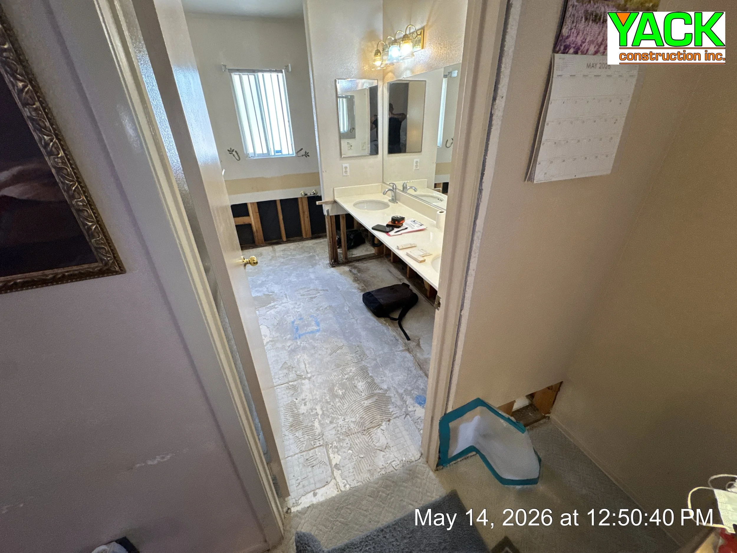 WATER DAMAGE BUILD BACK (BEFORE)