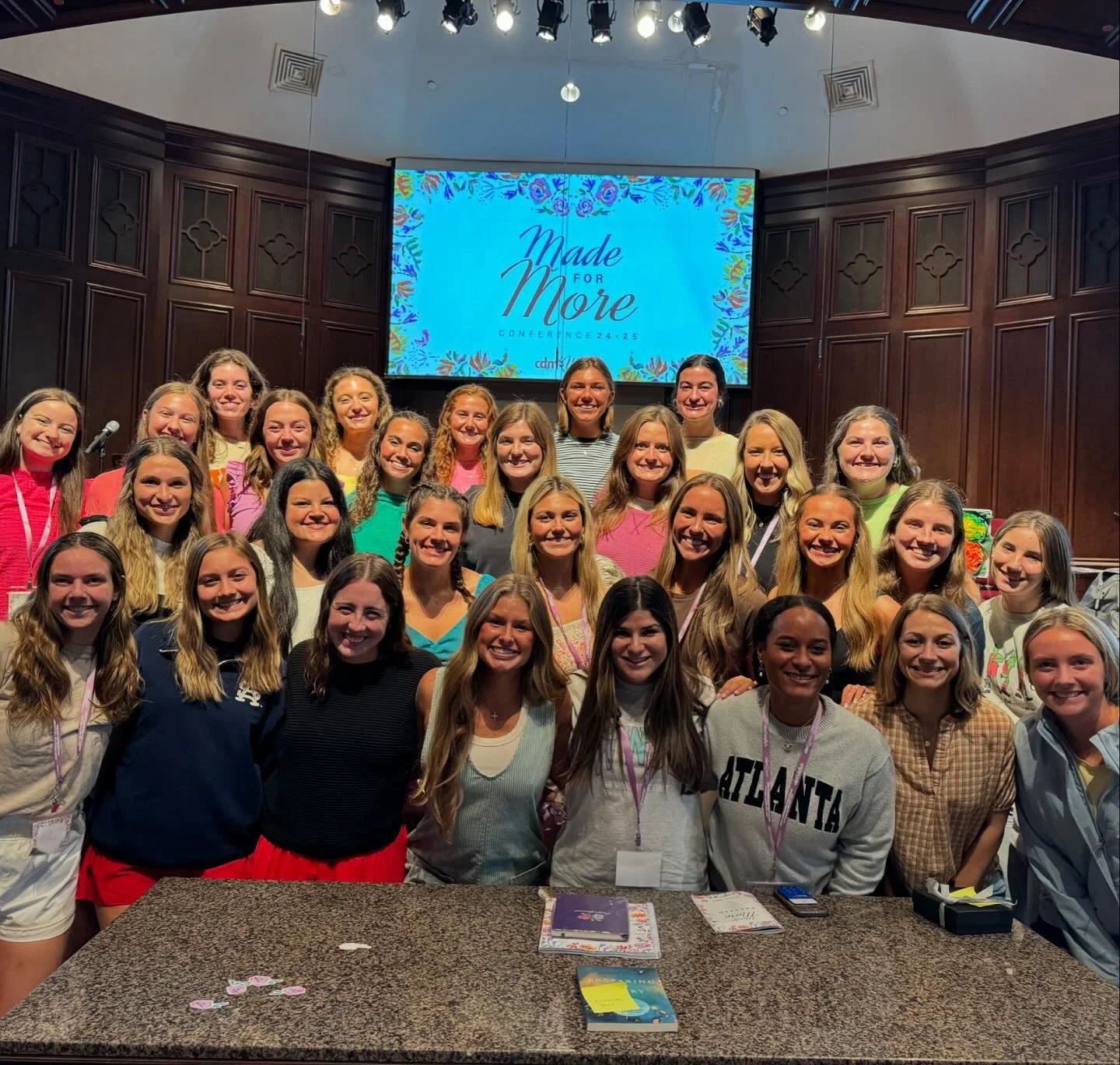 This weekend, a group of 30 girls traveled to Birmingham for a Women&rsquo;s Retreat. It was such an encouraging weekend learning about our identity in Christ, how to walk alongside each other, and how we were &ldquo;Made for More&rdquo;.

&ldquo;I&r