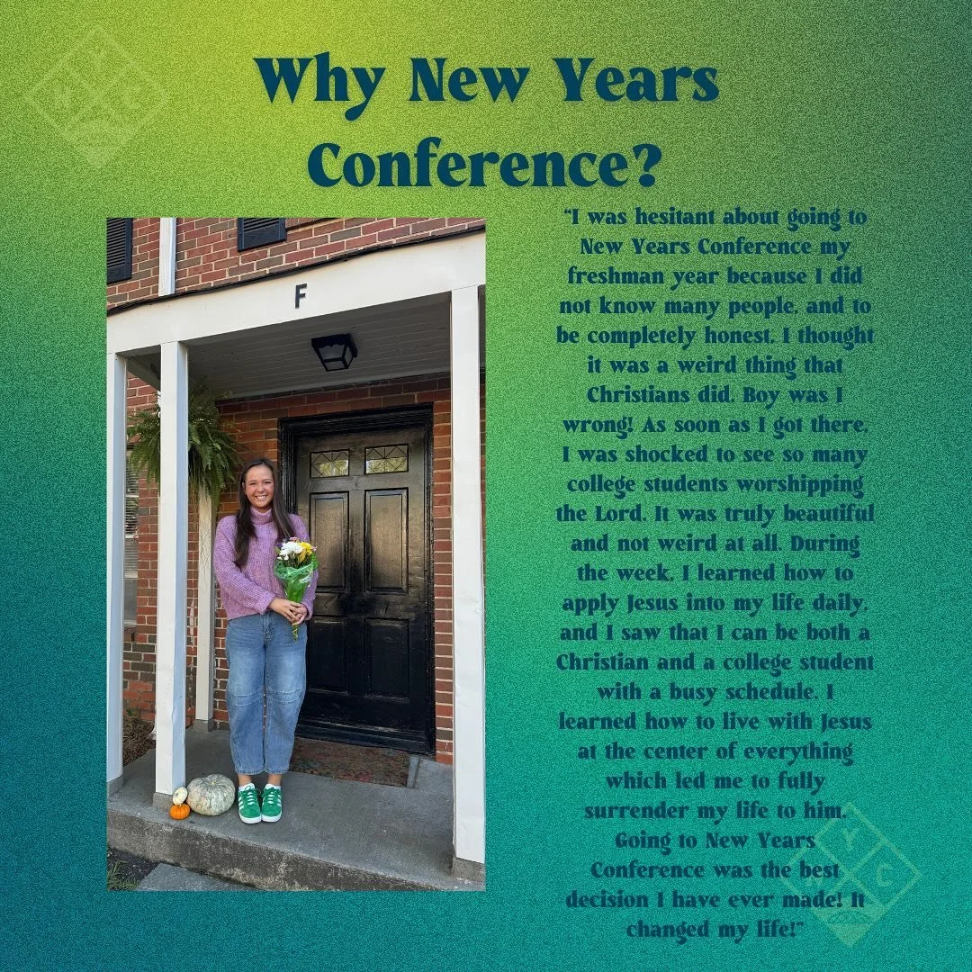 Hear about @gailllllll &lsquo;s experience at New Years Conference and why she&rsquo;s going back! We believe NYC is a worthy investment in your faith. Sign up using the link in our bio!