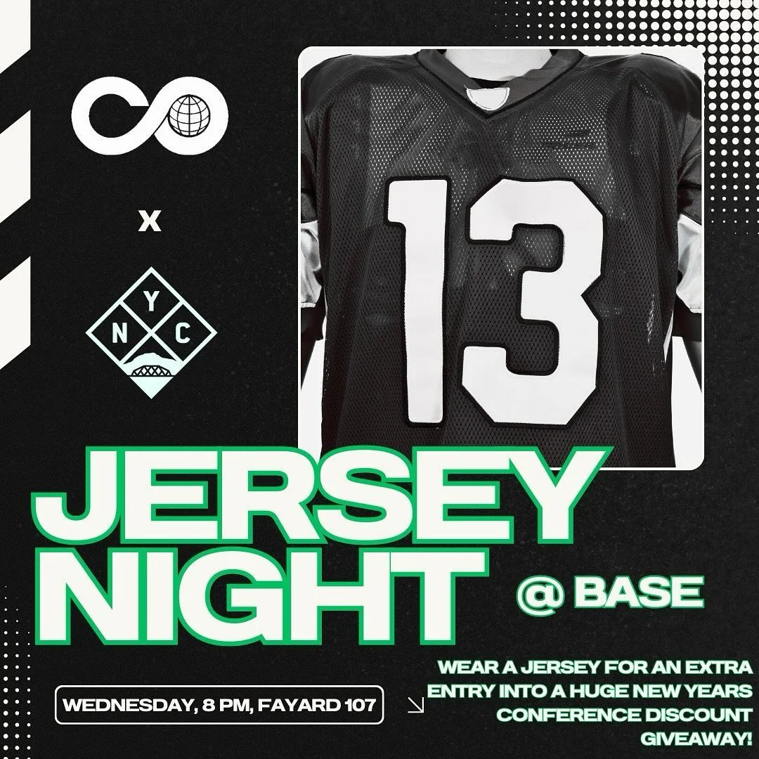 TOMORROW NIGHT!!!! Everyone come in a jersey!!!🤩