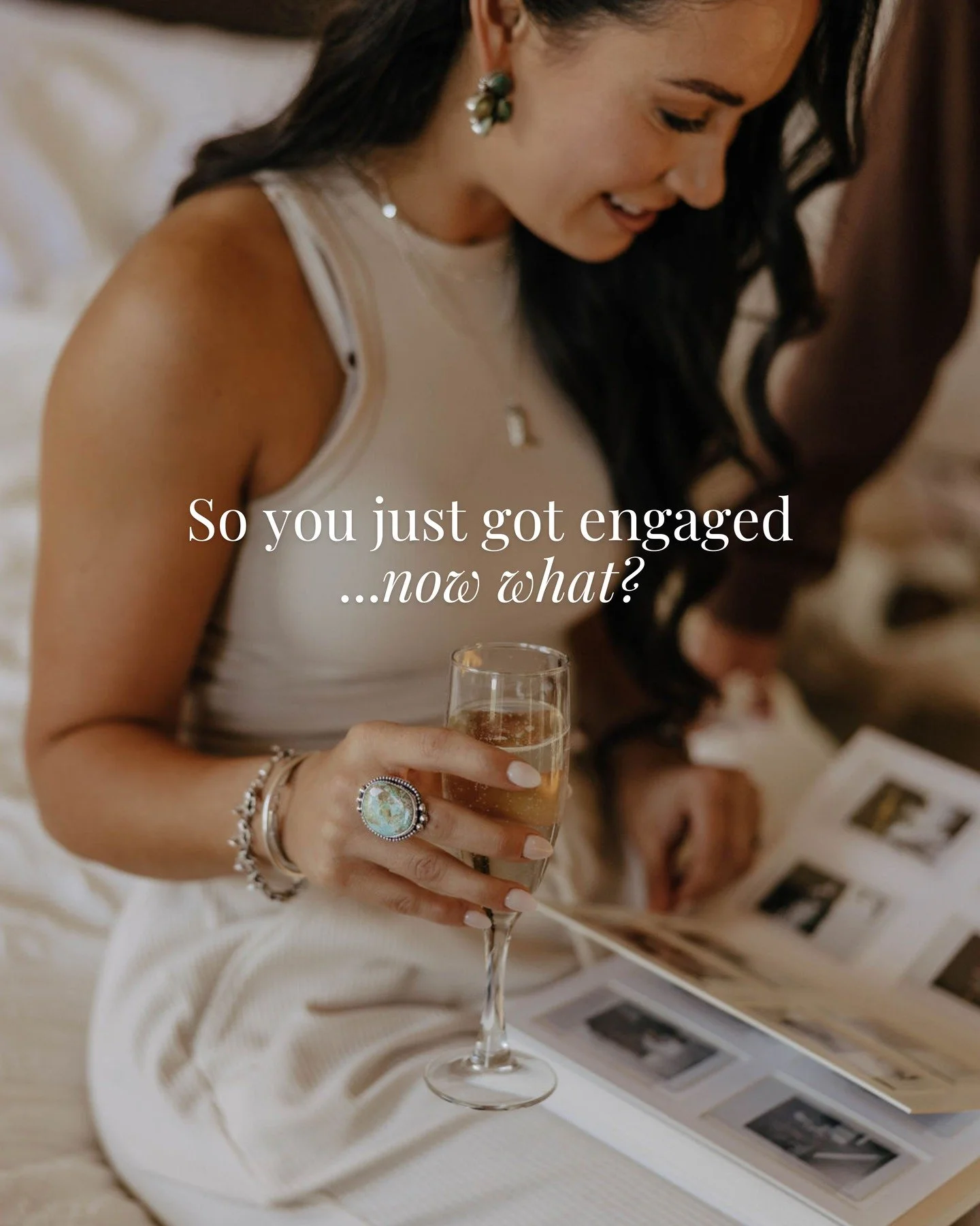 So you just got engaged&hellip; now what? 

First things first: take a breath and just ENJOY! There&rsquo;s no rush to have everything figured out. Wedding planning is a lot more fun when you take it step by step (trust us!).

Those early decisions, 