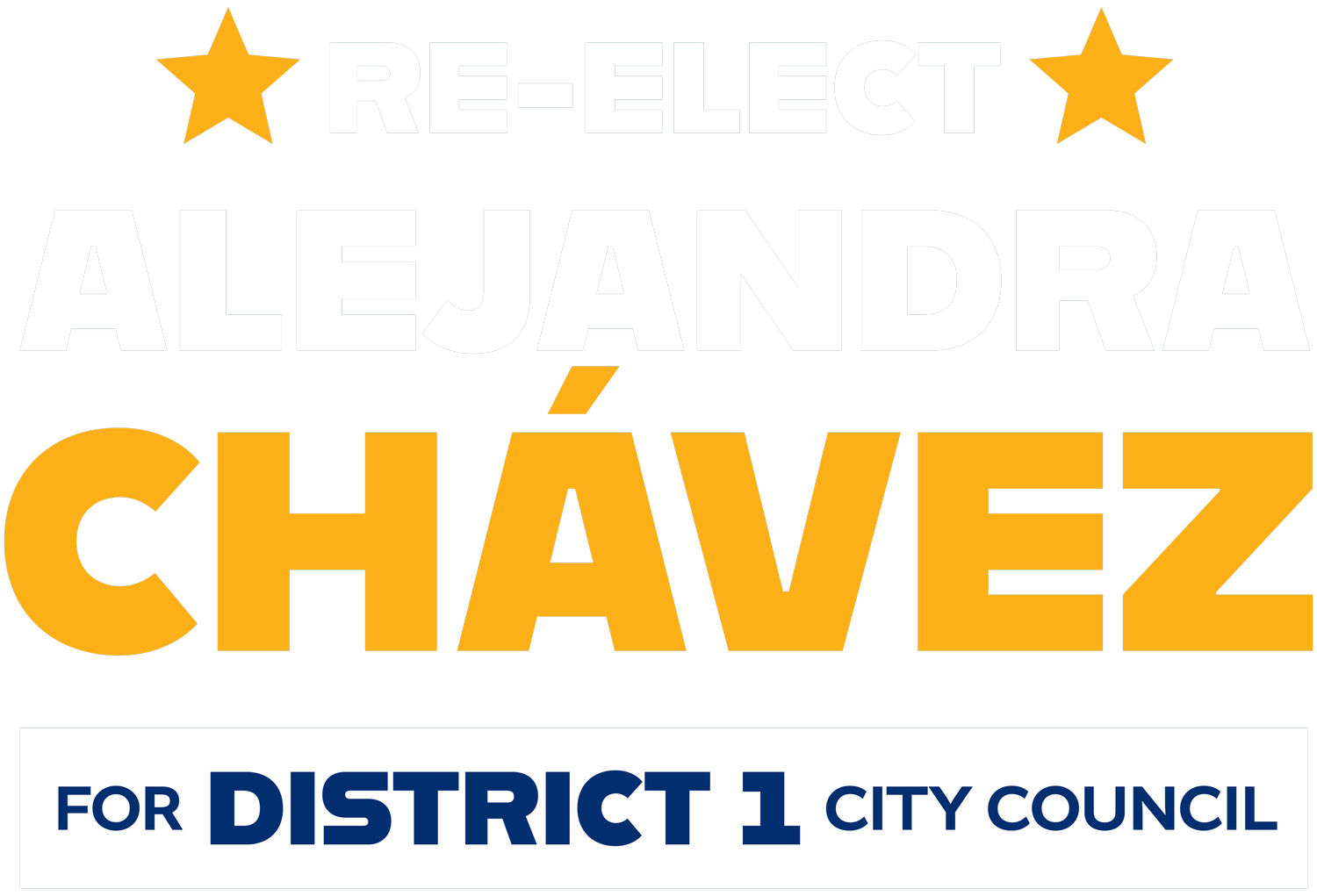 Re-Elect Alejandra Chávez