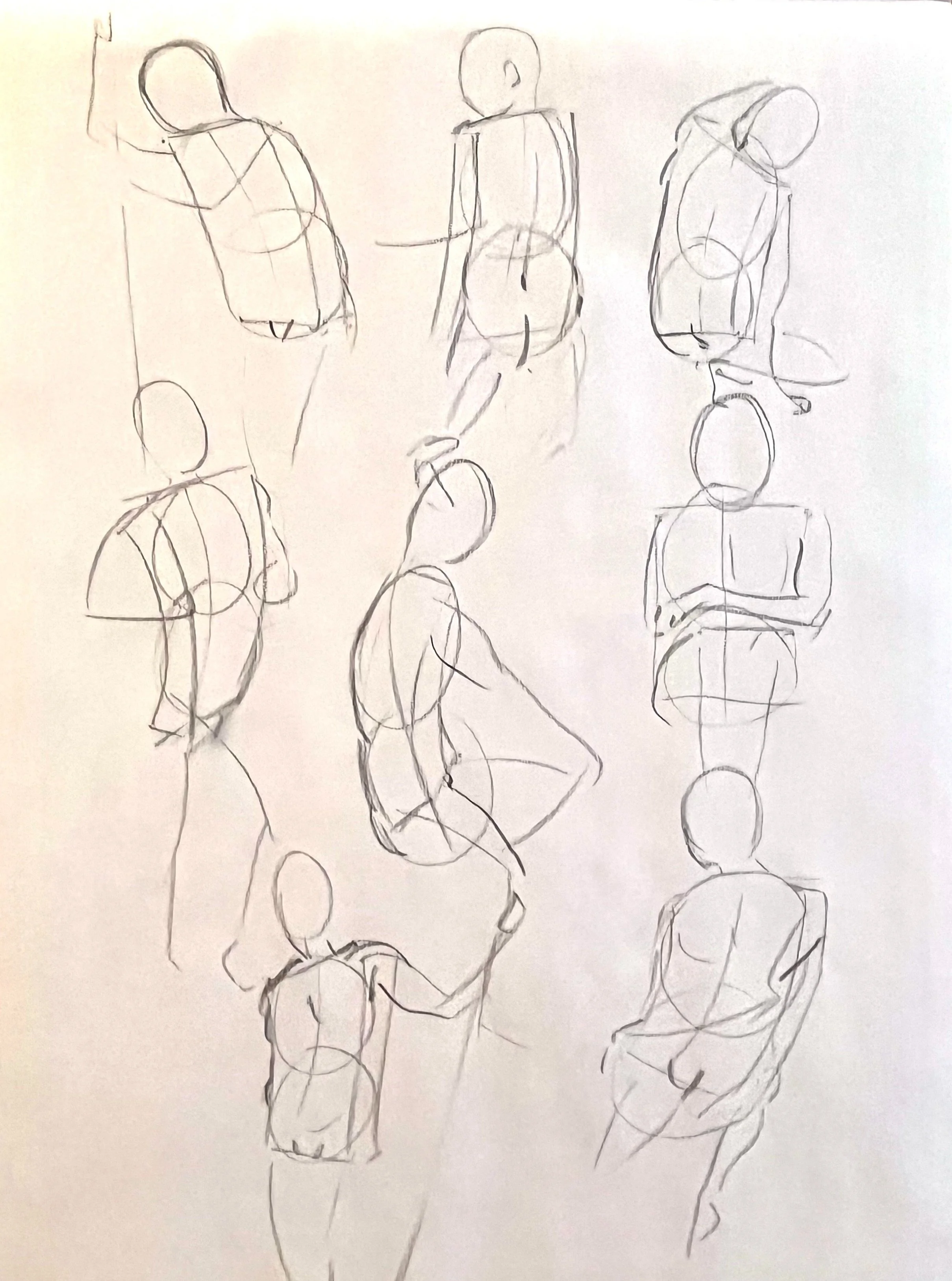 2 minute poses