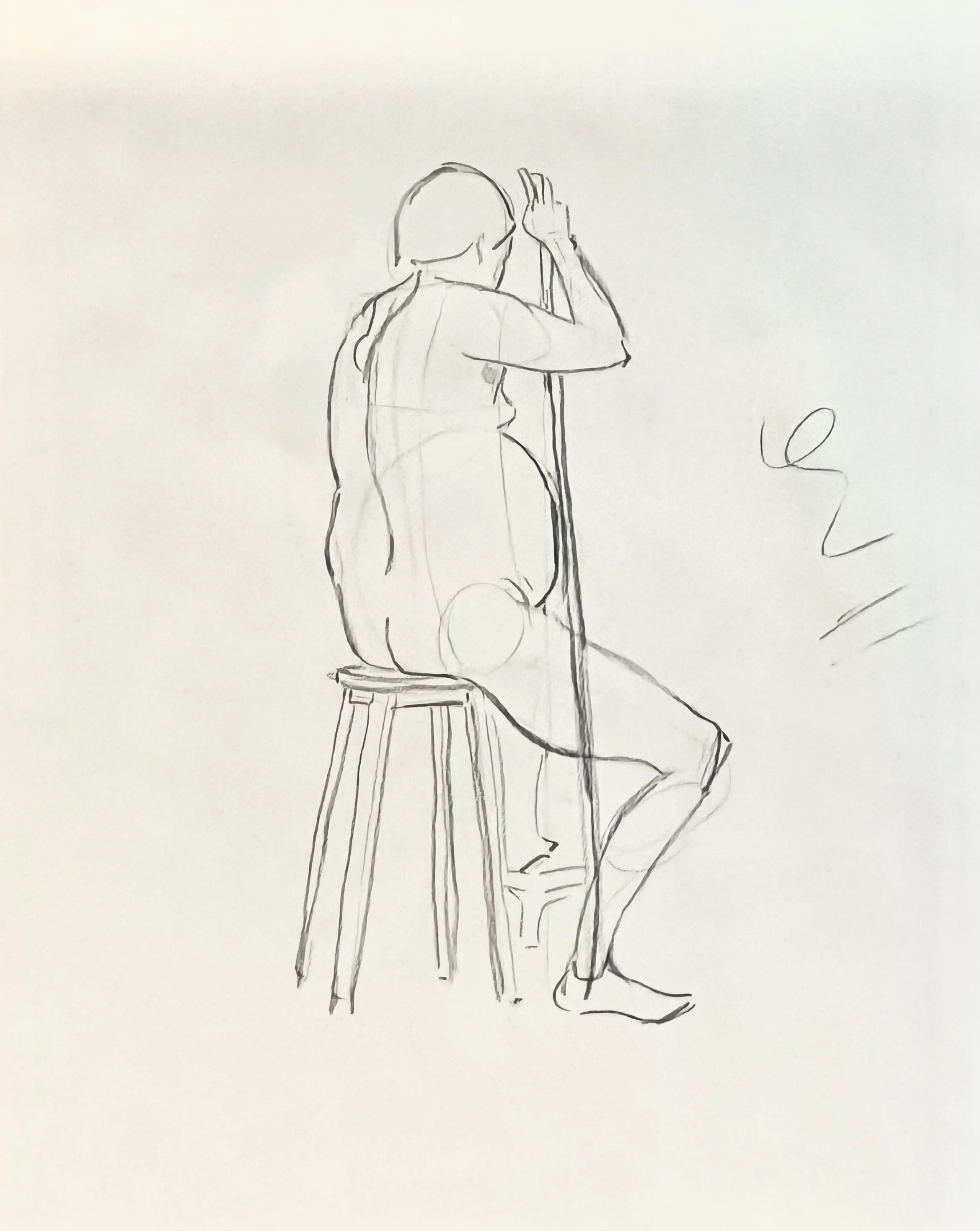 5 minute pose.