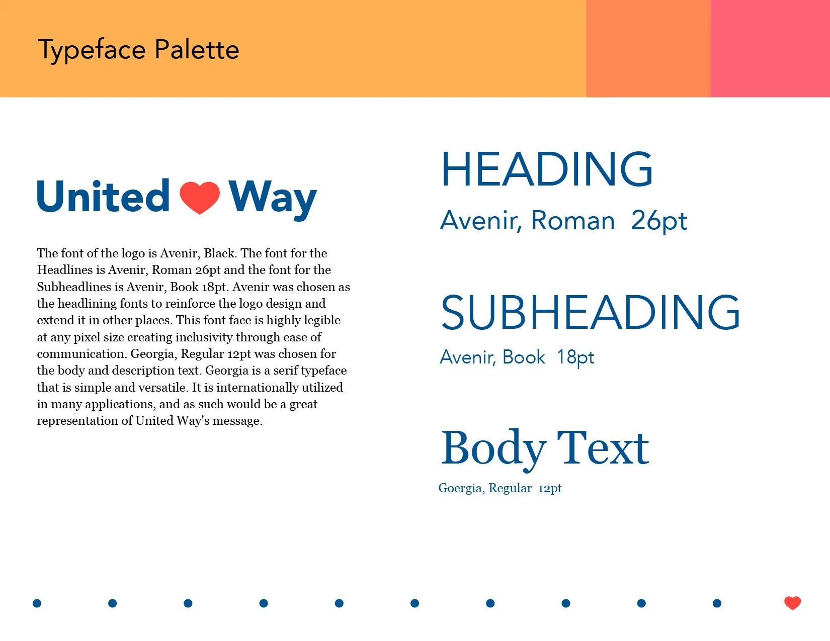 Typeface Palette