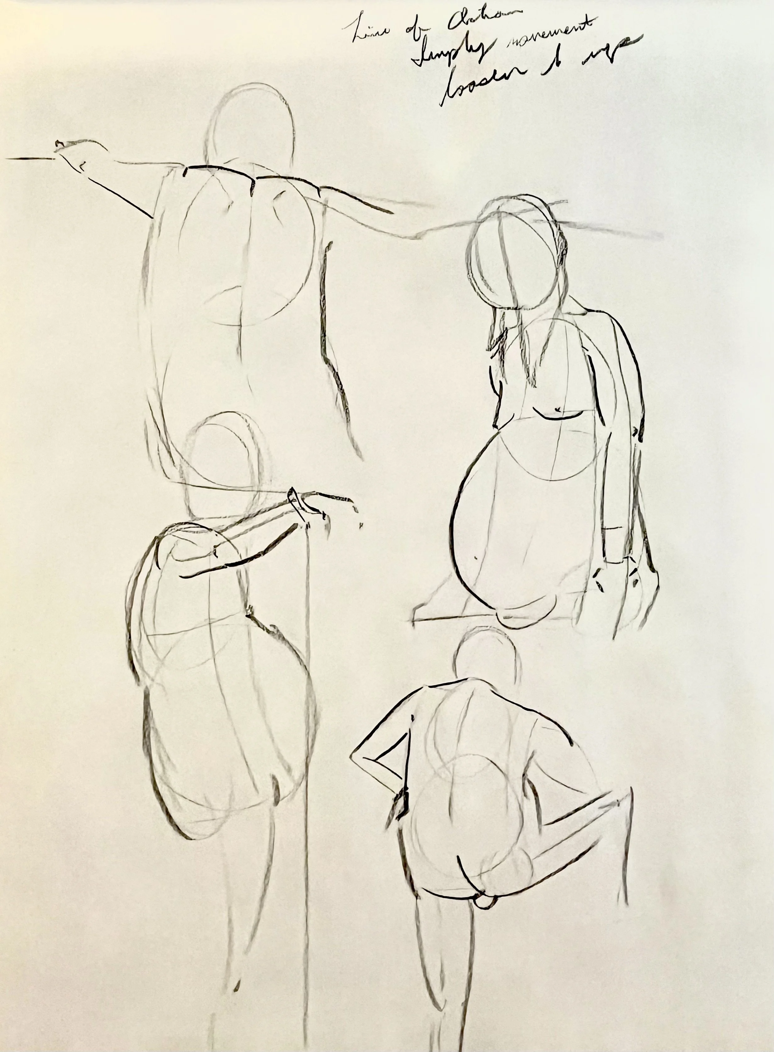 2 minute poses.