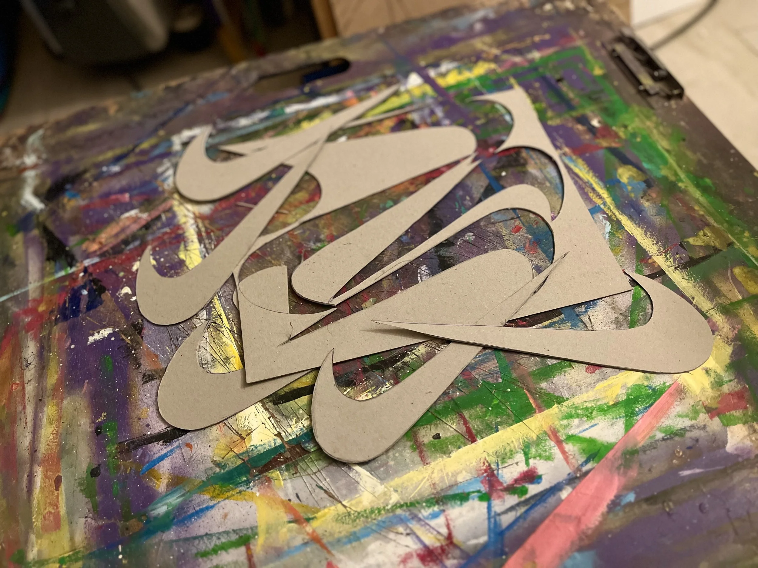 Creating the Nike Logo Stamp