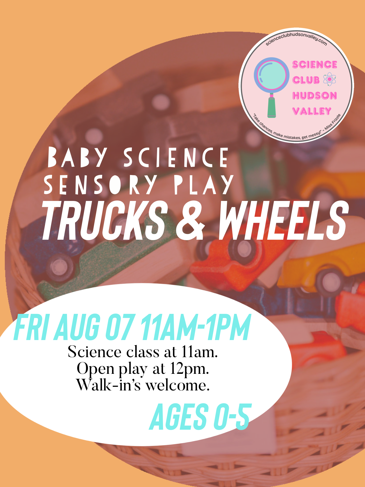Baby Science Sensory Play @ Sibling in Beacon - Aug 7