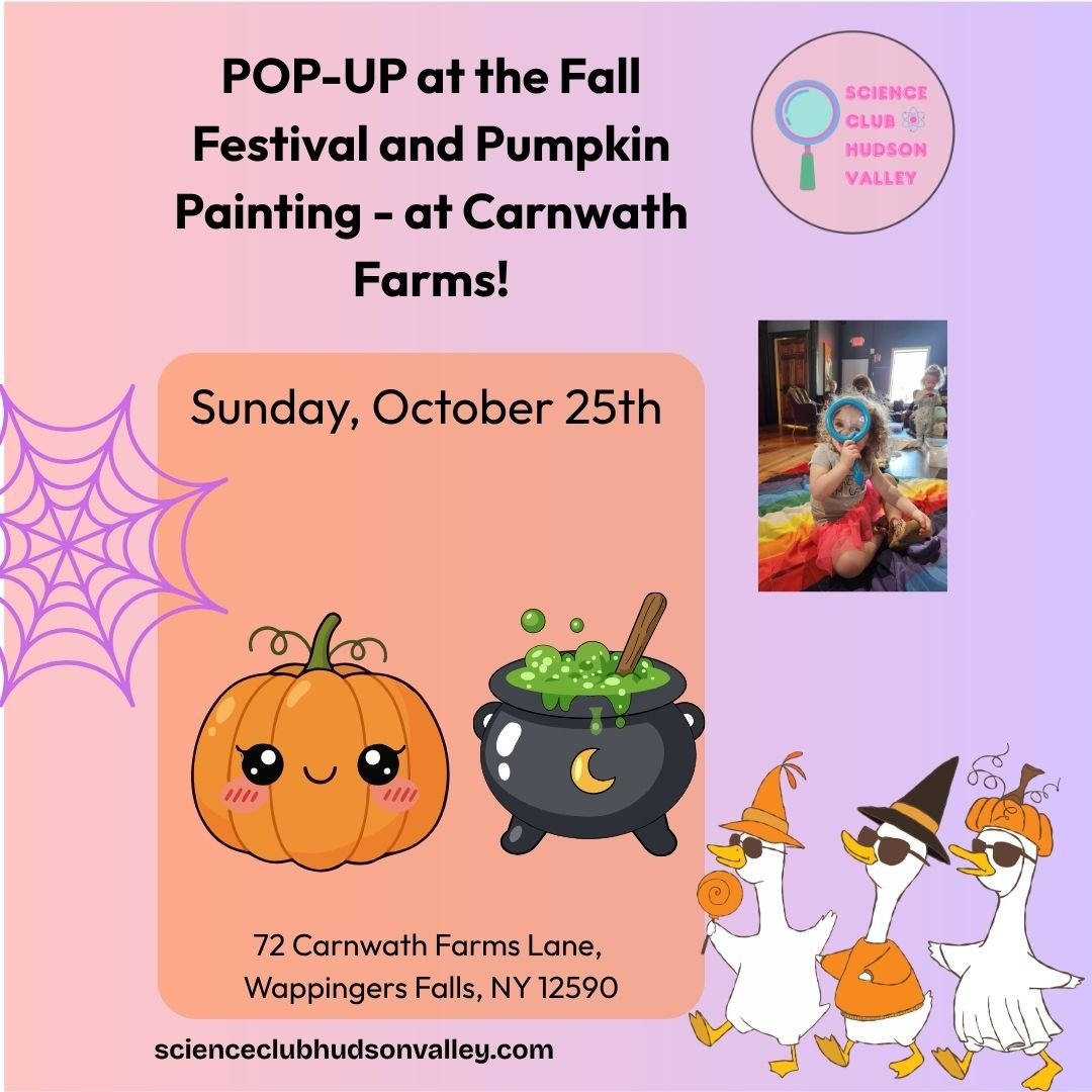 POP-UP at the Fall Festival and Pumpkin Painting - at Carnwath Farms!