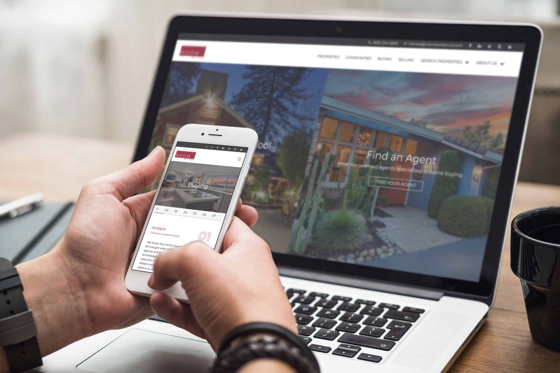Website editing - seamless updates; property information management and optimization; Conceptualization (Click for detailed site changes; please note: site updates may have occurred since initial design)