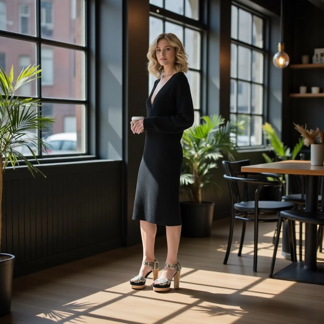 Valentino Garavani Snakeskin Platform Sandals Size 38 (SRP $795) $379.00