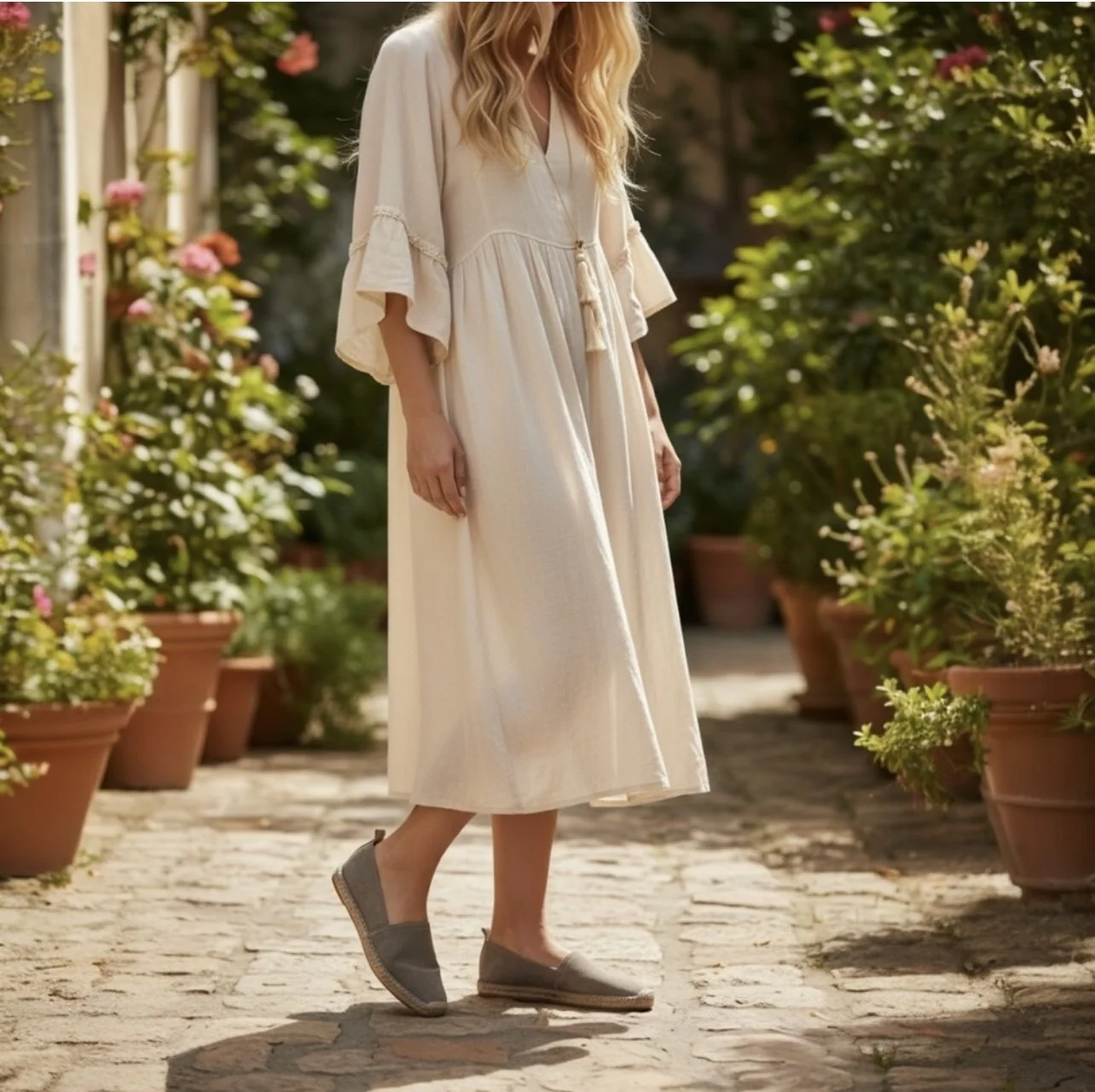 Brunello Cucinelli Monili Suede Espadrille Flats Size 40.5 $795