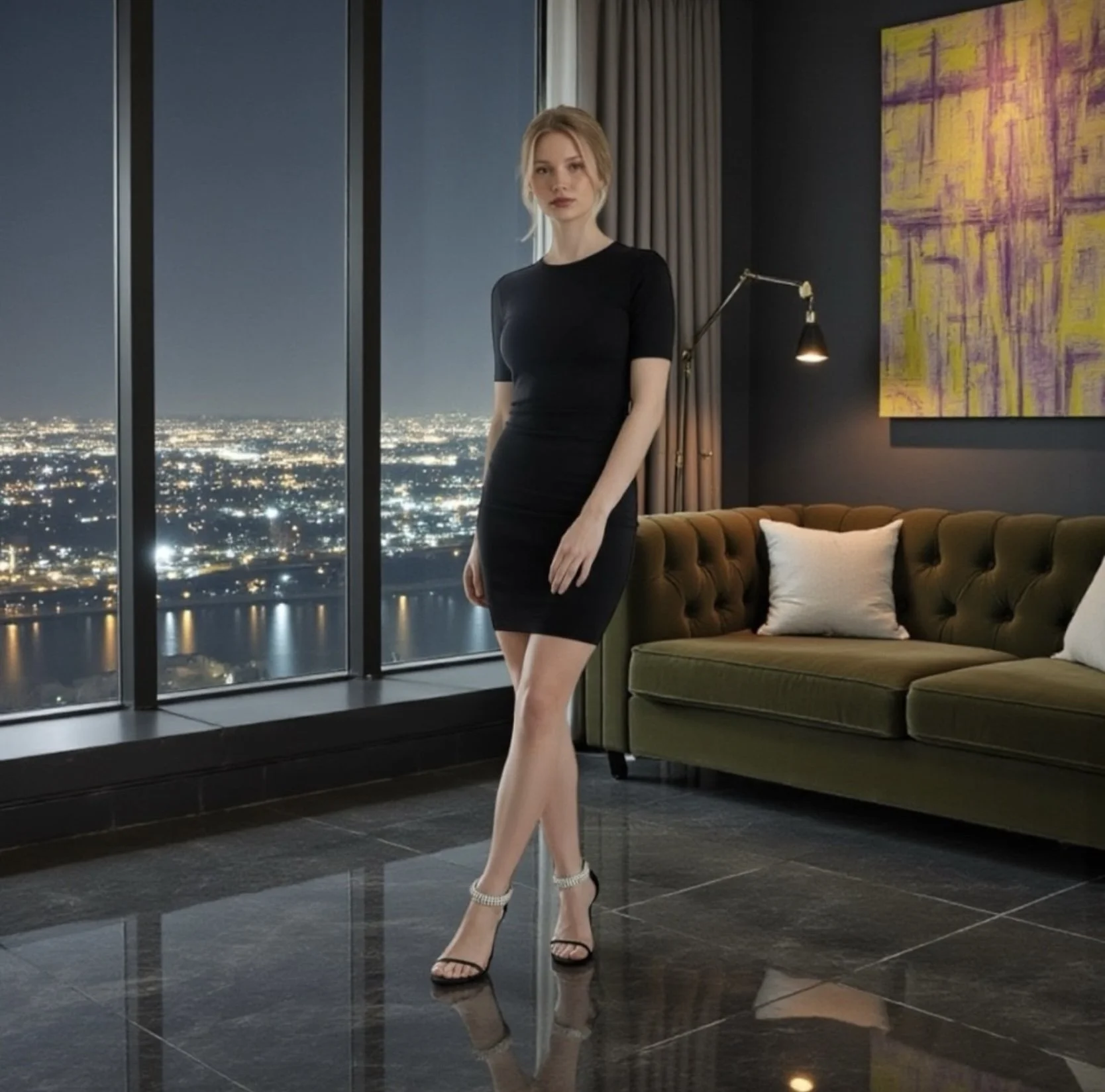 Amina Muaddi Iman Suede Sandals Size 40 (SRP $1525) $495.00