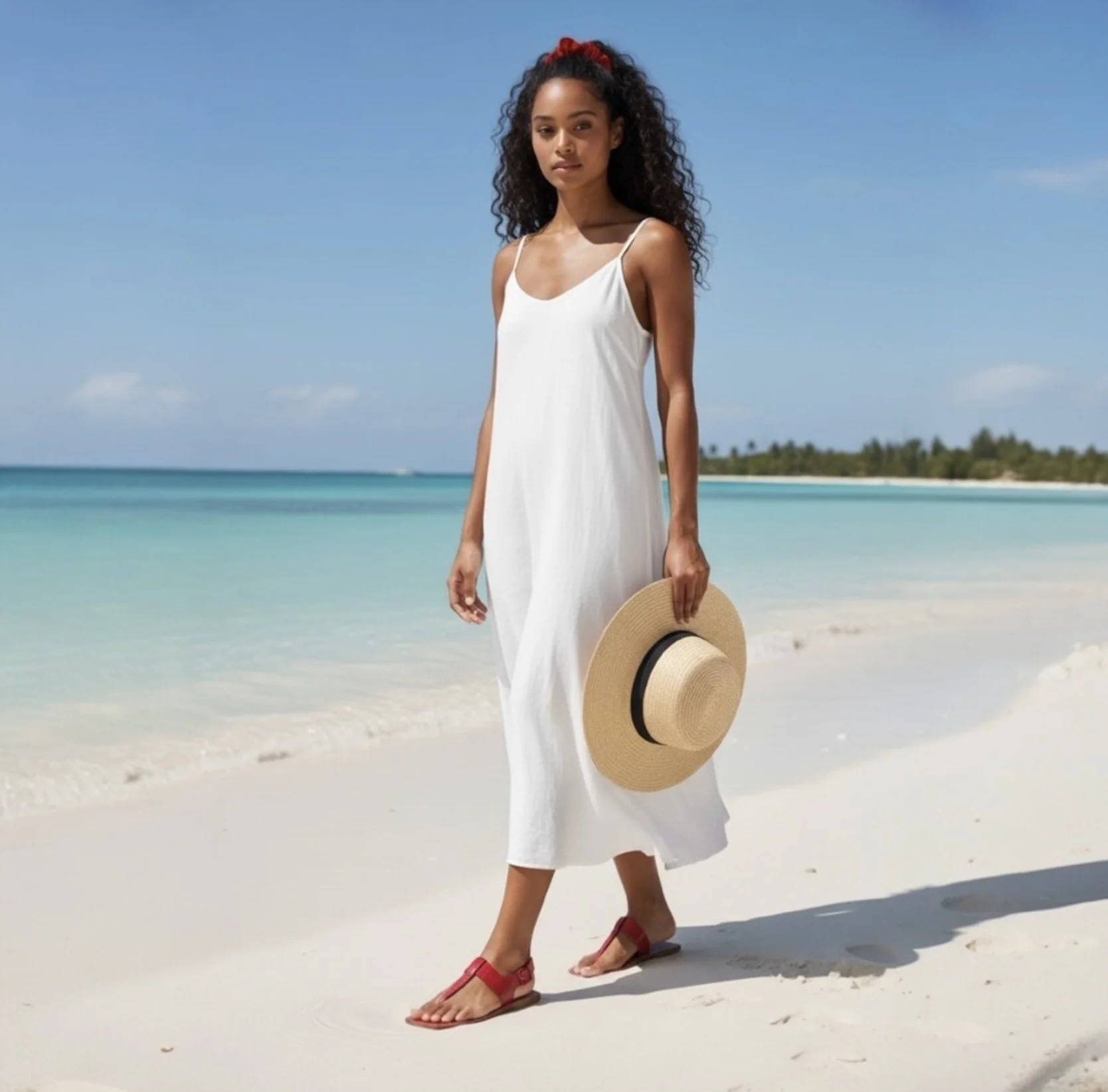 Christian Louboutin Cubango Thong Sandal Flats Size 37 (SRP $695) $479.00