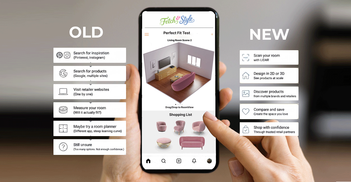 Fetch and style room builder