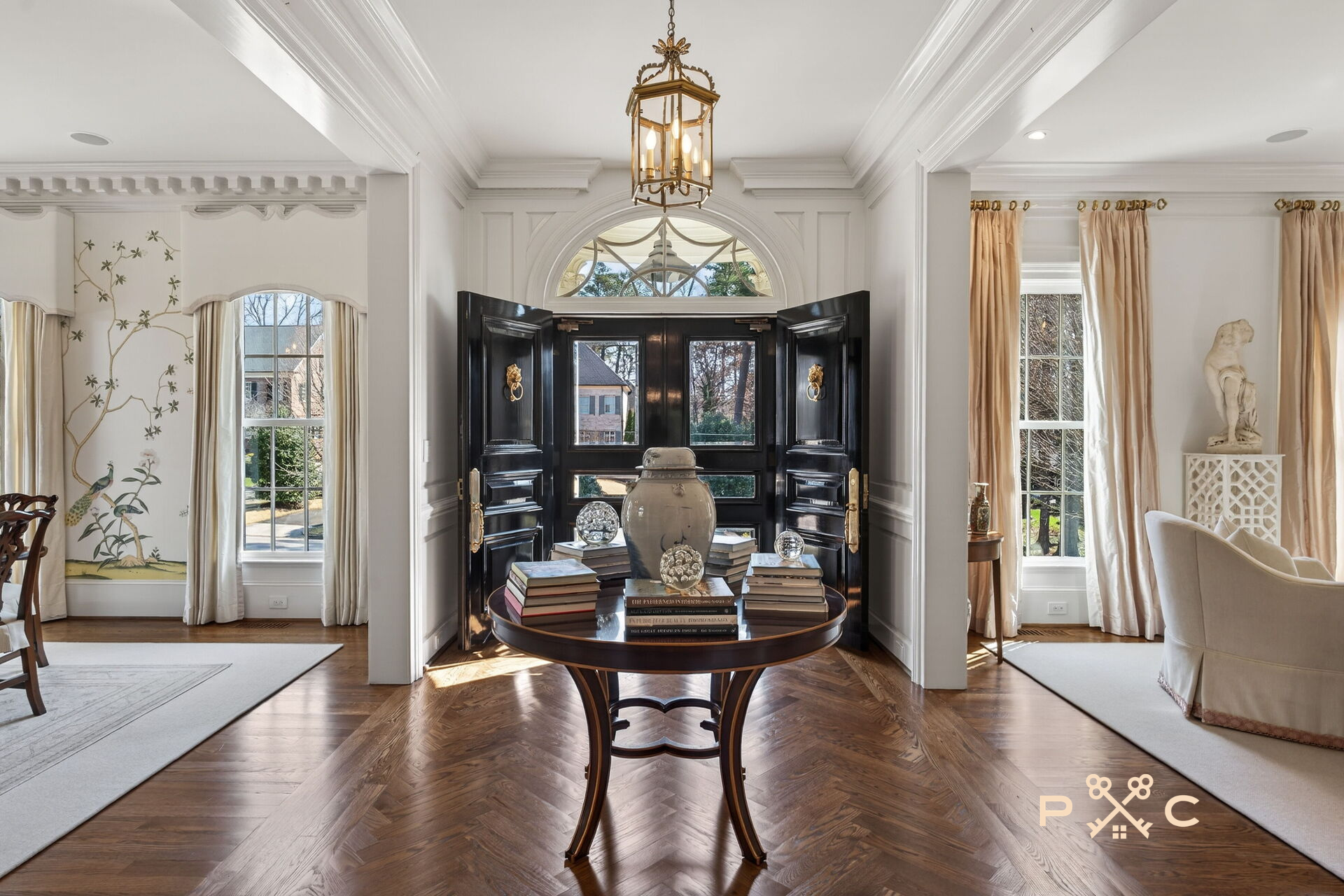 Grand Foyer of a Home Managed by Pickett Concierge.