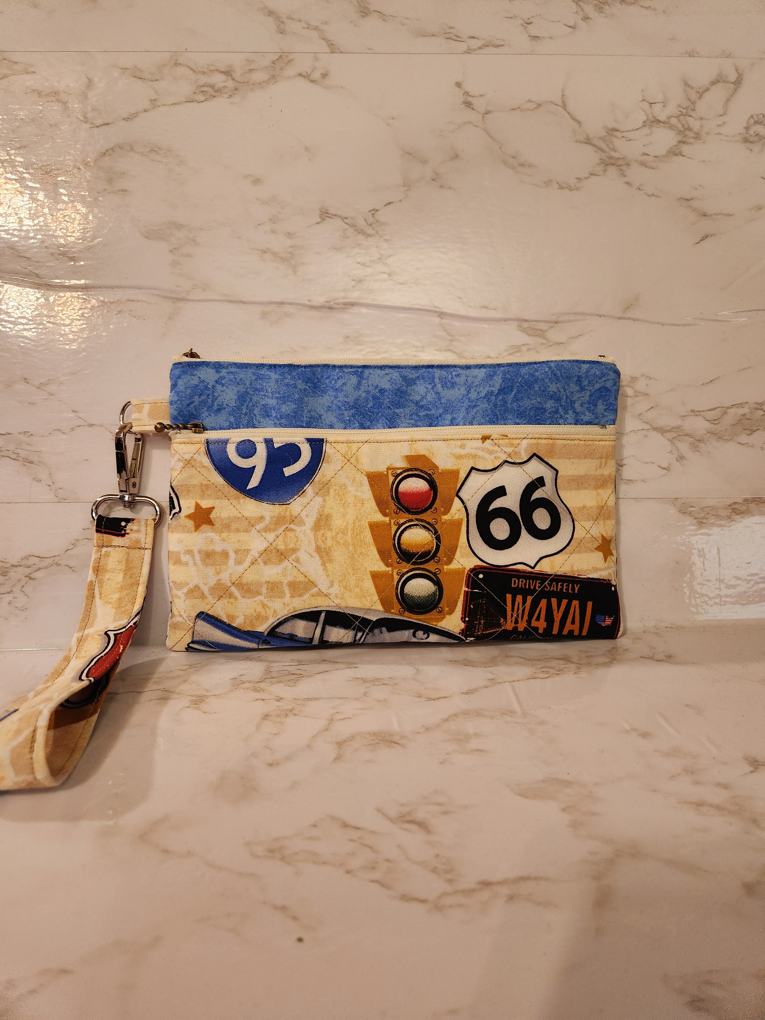 Route 66 Adventure Wrist Clutch