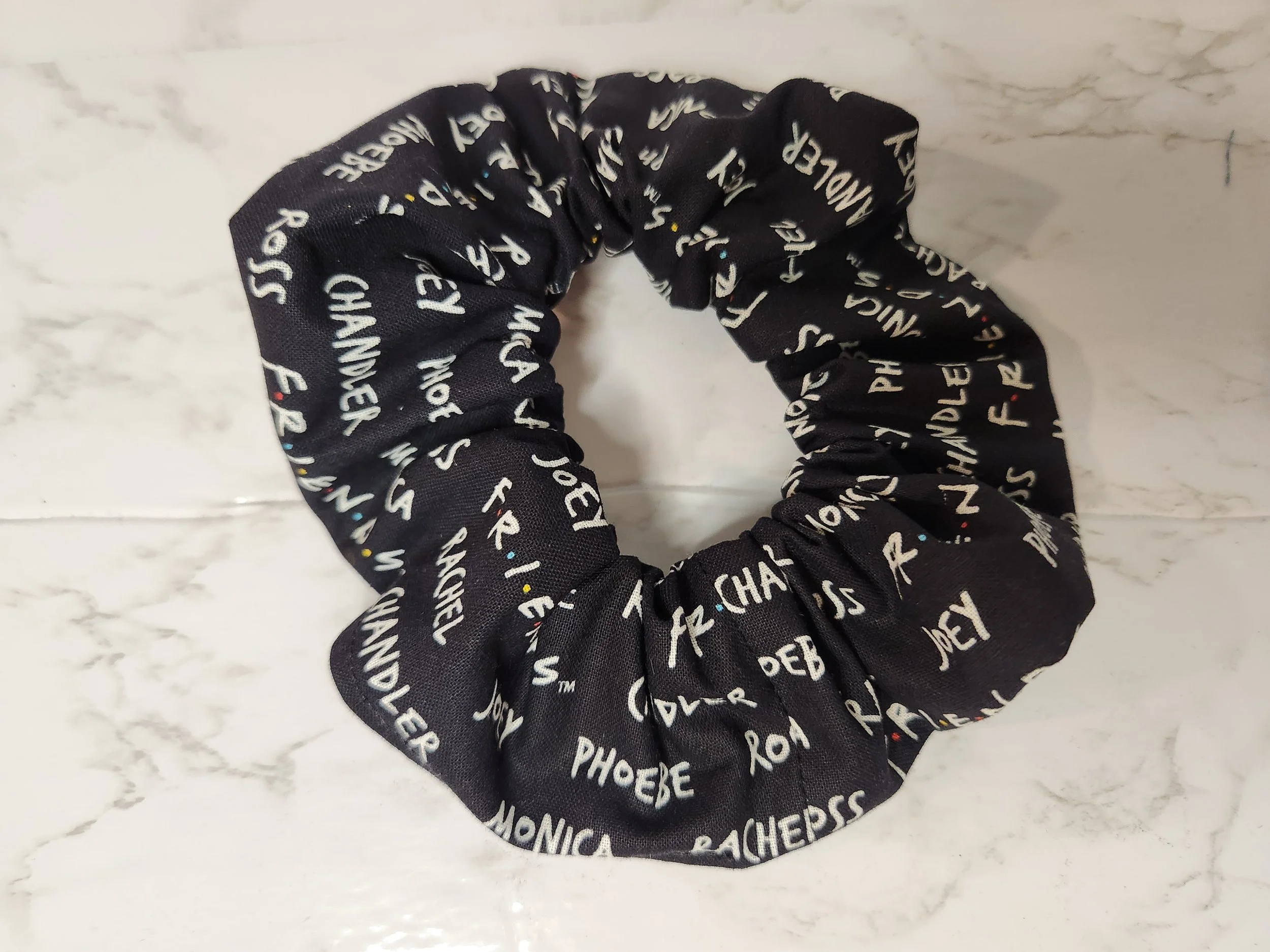 Nostalgic Friends Theme Scrunchies
