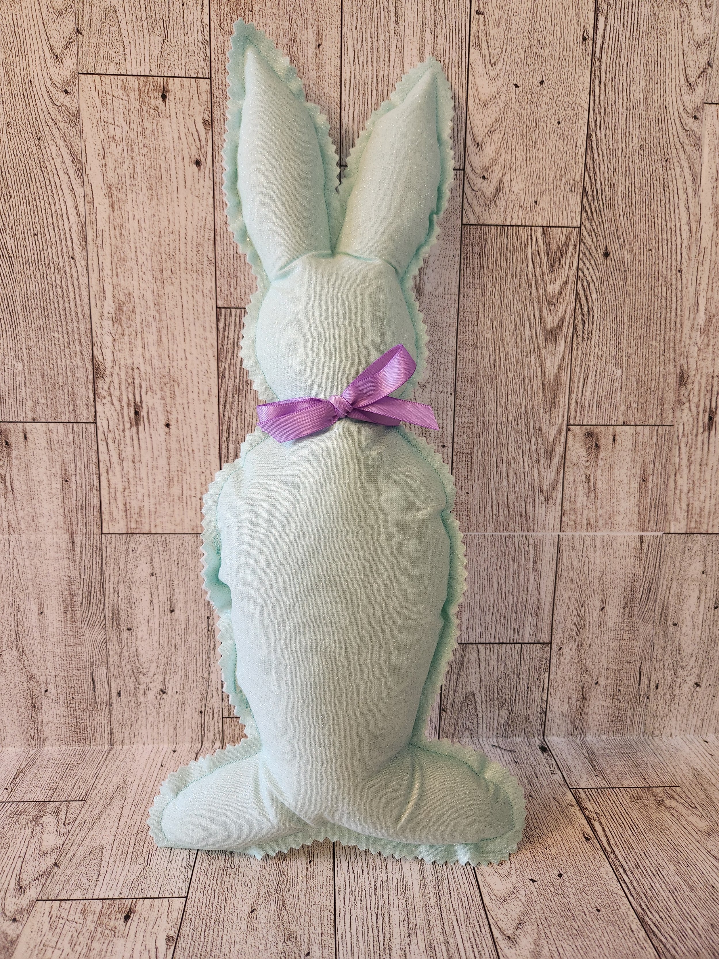 Handmade Mint Bunny Plush