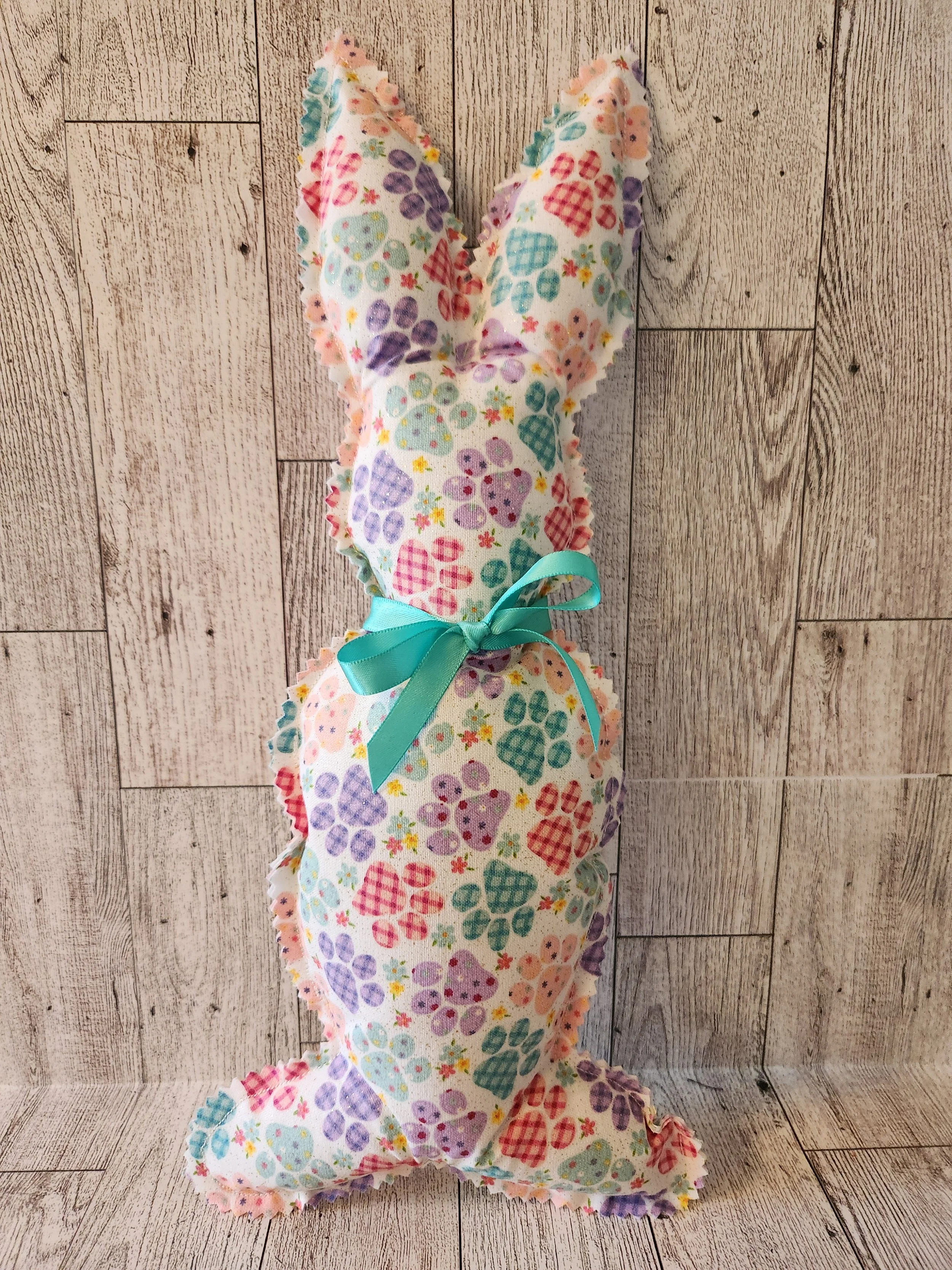 Paw Print Bunny Friend Plush