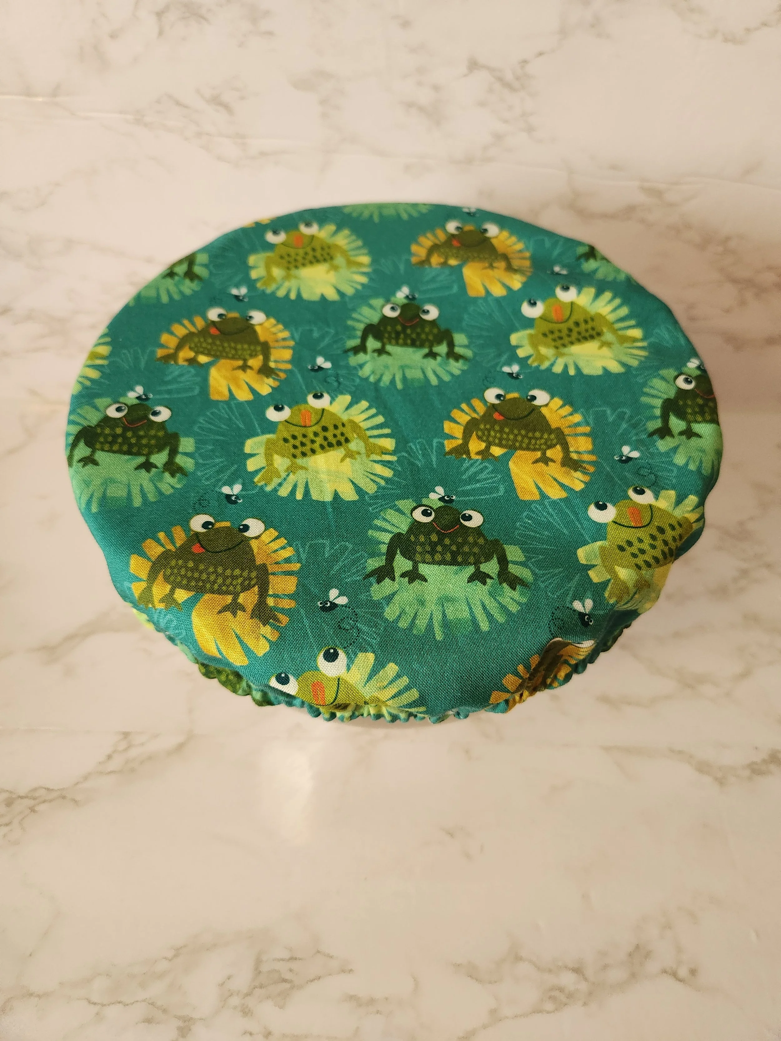 Frog Reversible Bowl Cover - Fits Large Mixing Bowls
