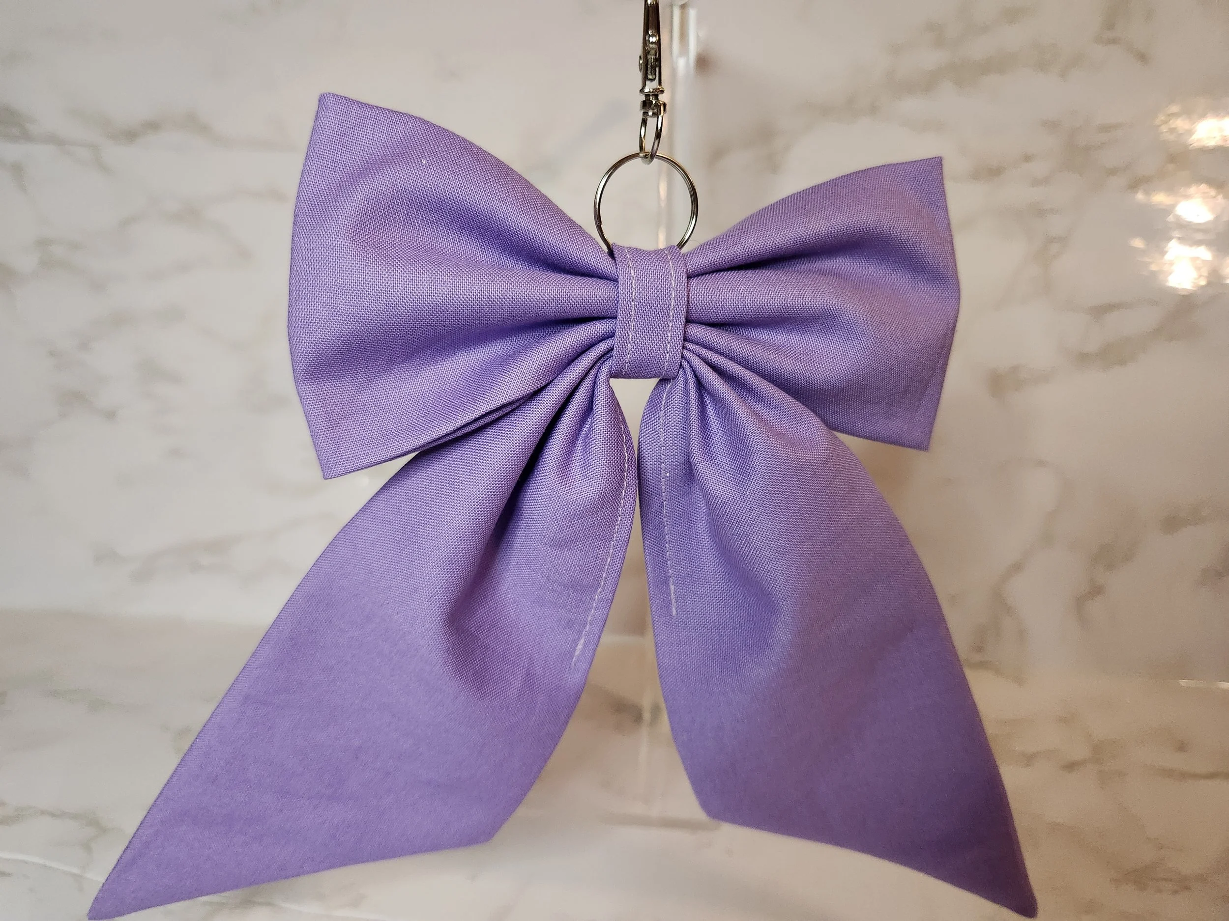 Handmade Lavender Bow