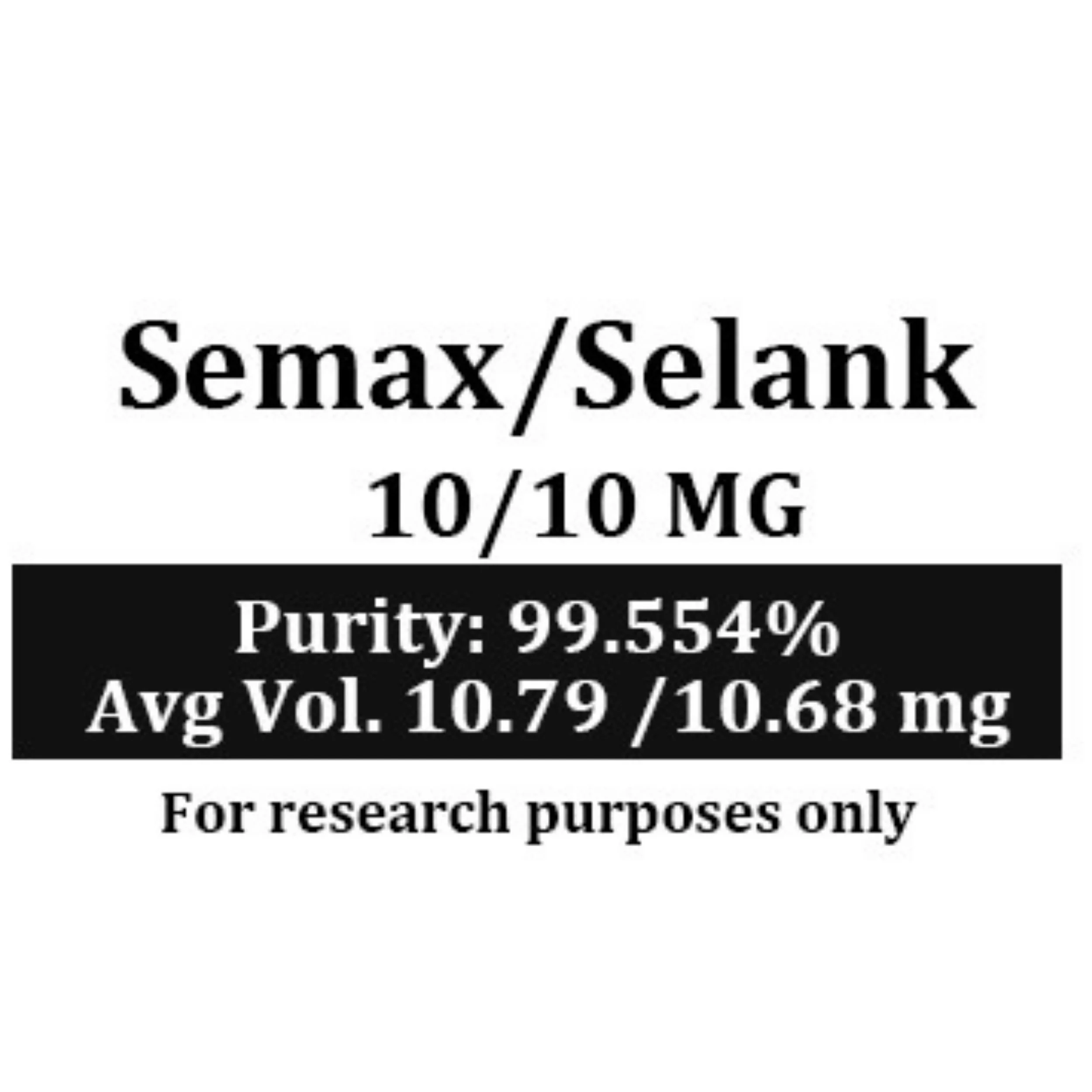 Semax + Selank Blend