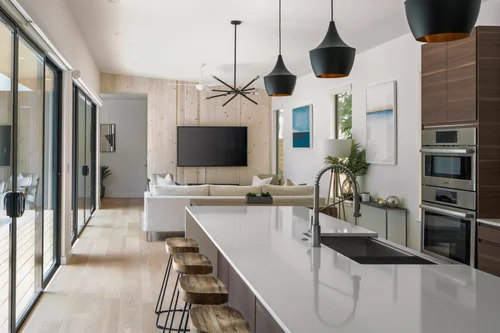 Kitchen and island, Rio Vista