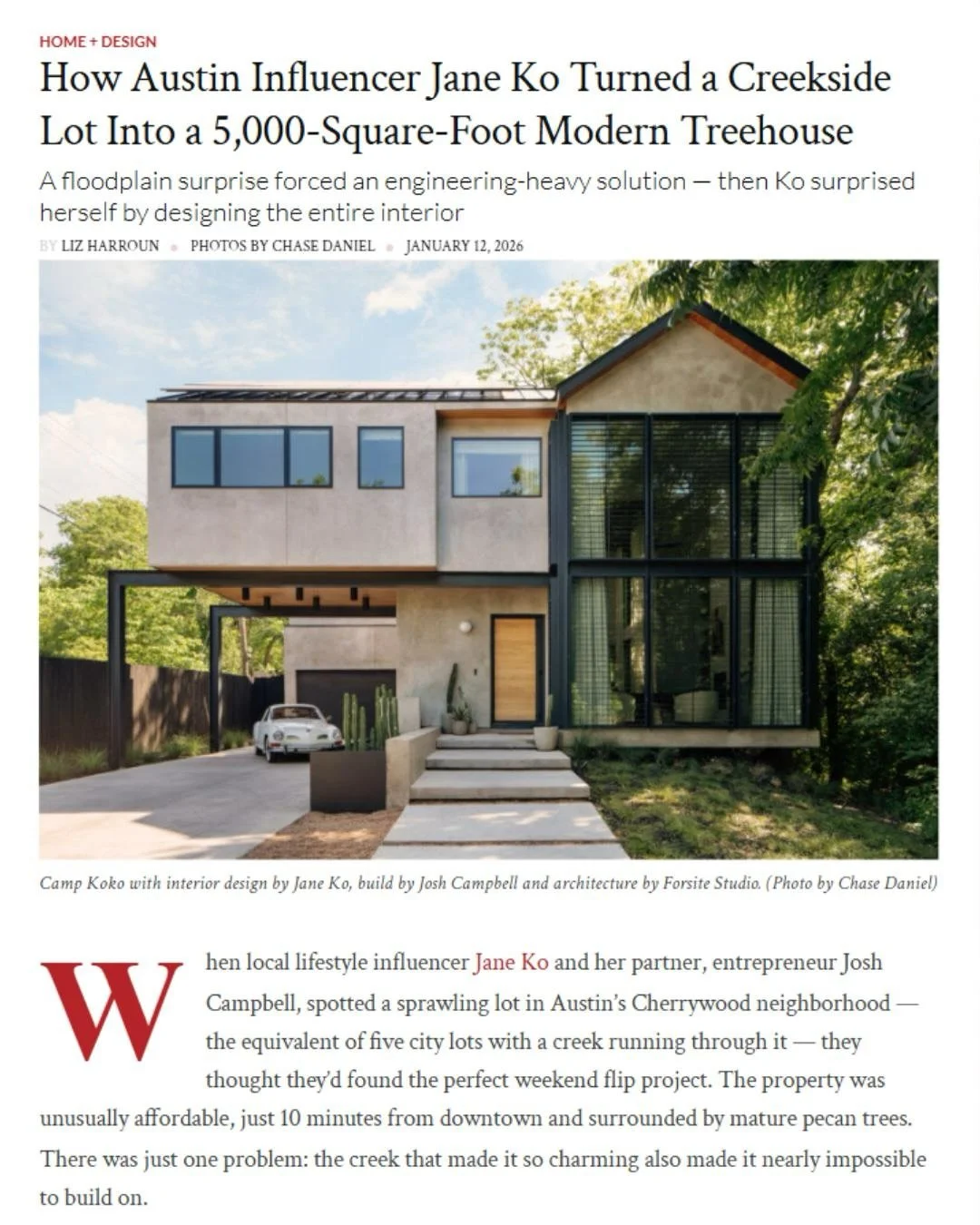 Excited to see Camp Koko featured in the latest @tribeza. Shot by @thevuvobandit for @atasteofkoko. 

Architecture by @forsitestudio

#forsitestudio #tribeza