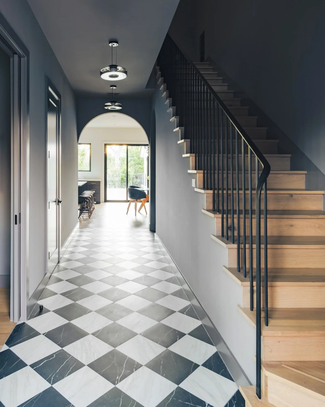 From the foyer of Terrace Residence.

Terrace Residence
Travis Heights | Austin, TX

Photographer: @probablyryan
&bull;
&bull;
&bull;
&bull;
#ForsiteStudio #TerraceResidence #TravisHeights #ResidentialDesign #Austin