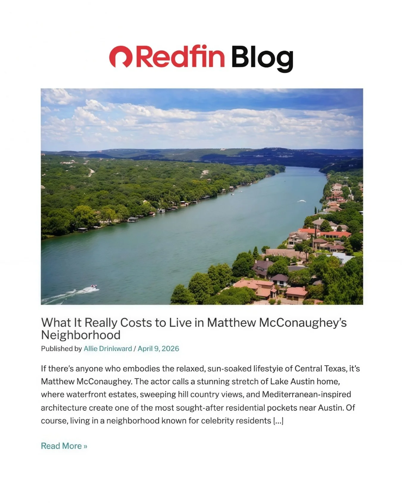 Forsite Studio mentioned in Redfin&rsquo;s latest-highlighting the role of design in shaping Austin&rsquo;s most sought-after waterfront homes. Read more about life on Lake Austin- link in Linktree.

@redfinrealestate @forsitestudio 

https://www.red