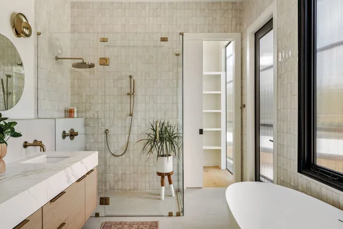 Tiled bathroom, Elizabeth Residence