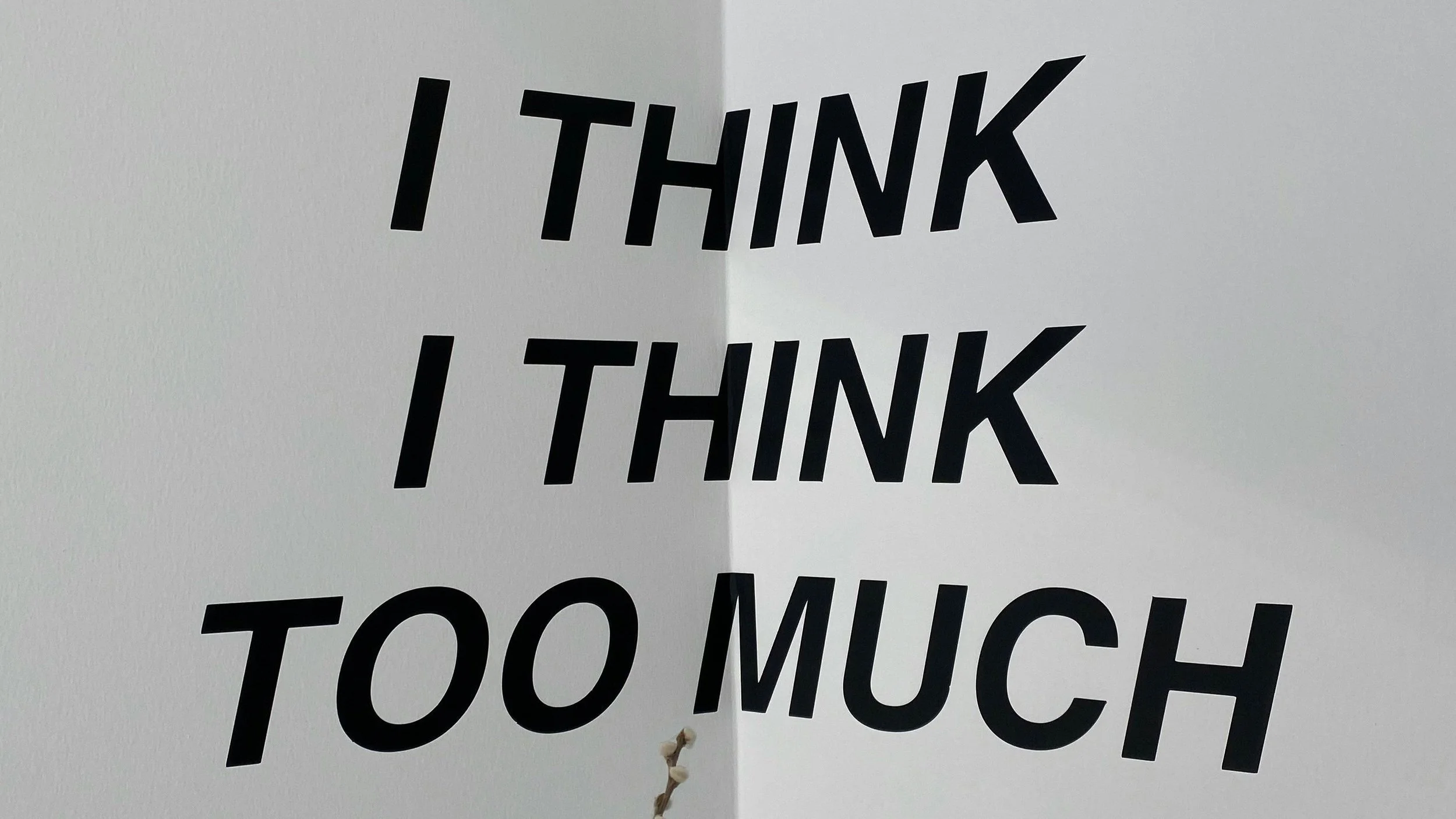 picture about struggles with anxiety and mental health showing how decisions can create a sense of fear that leaves us feeling stuck