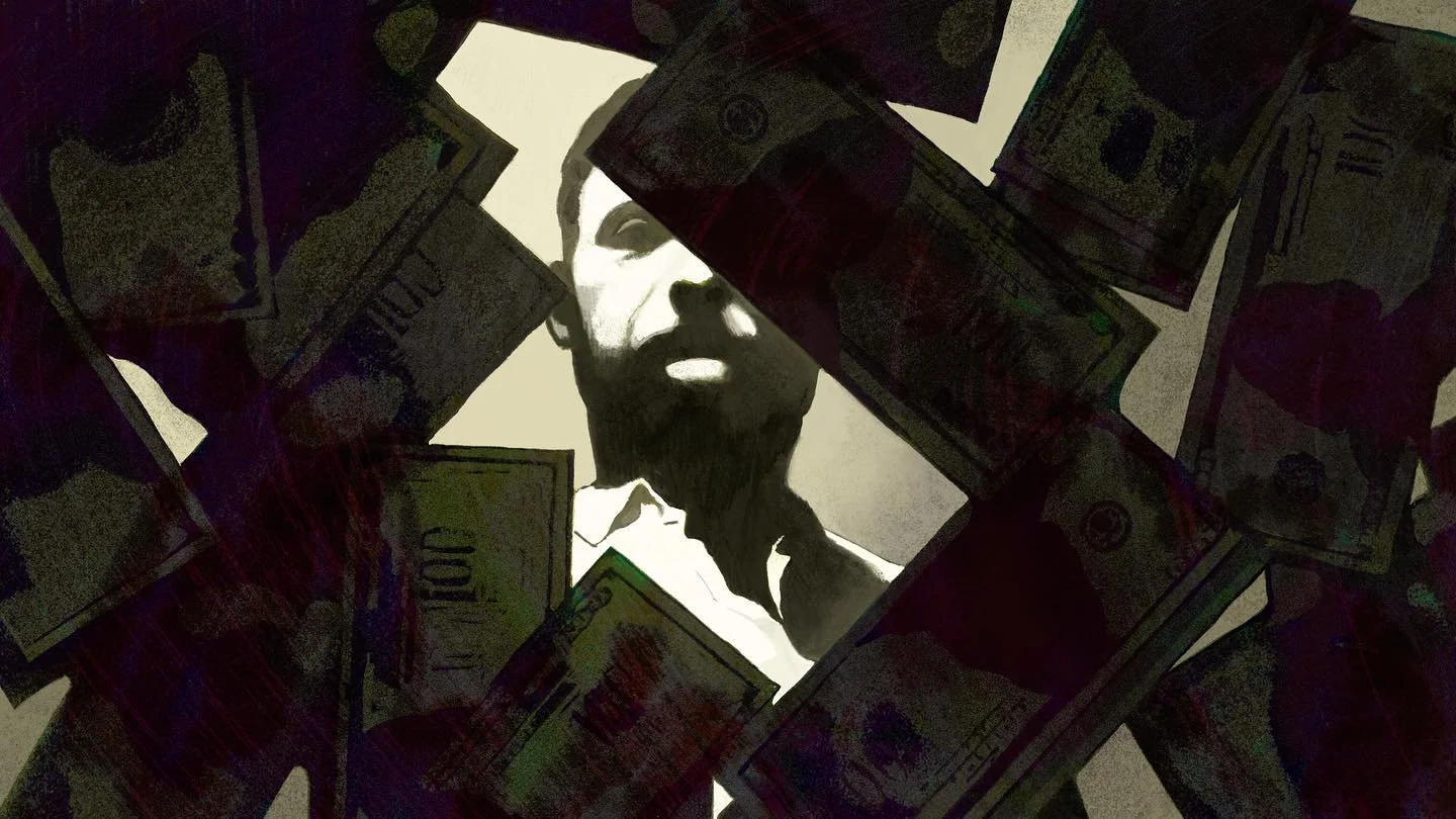 How A Union Official Becomes A &lsquo;Union Buster&rsquo;. Some incredible art by @hokyoungkim_ for our recent Union busting investigative series. Thanks again for working with me on this one!
🖼️ by: @hokyoungkim_ 
.
.
.
#illustration #thepersuaders