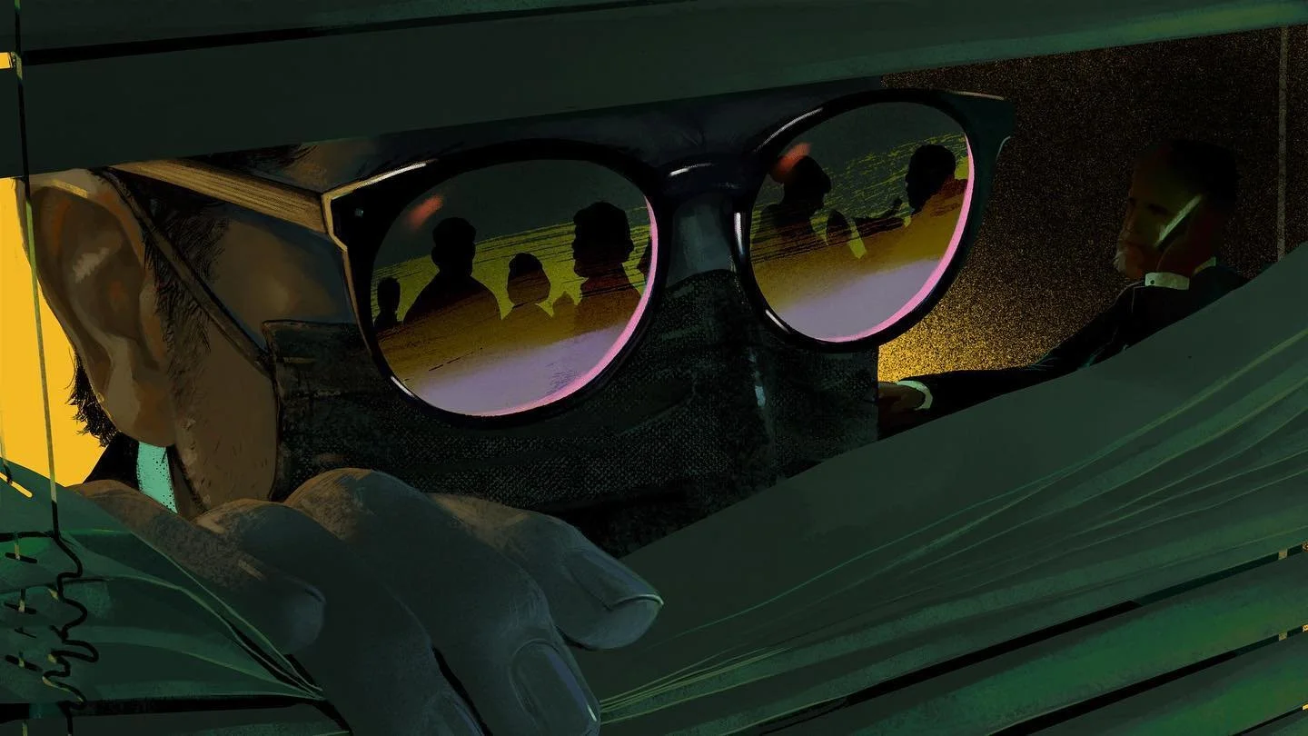 &ldquo;Workers Wanted A Union. The The Mysterious Men Showed Up.&rdquo; 

Some incredible art by @creepcaptain that I had the pleasure of art directing for a series of pieces investigating the secretive Union Busting industry. You can check out the s