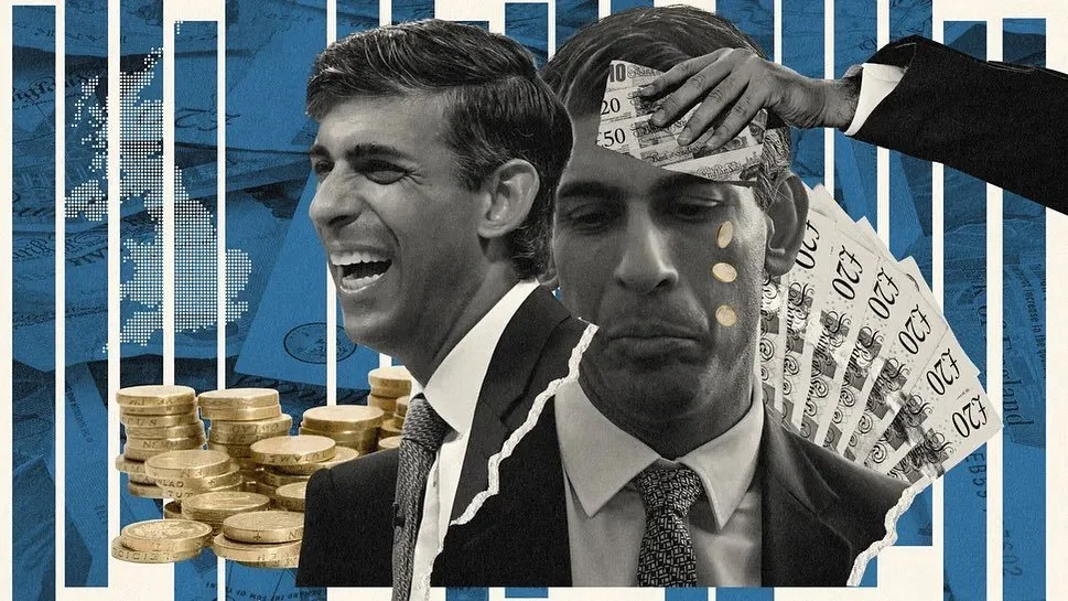Rishi Rich: is Sunak&rsquo;s Wealth Too Much For Struggling Voters? A recent one for @huffpostuk 
.
.
.
#illustration #photocollage #collageart #huffpost #tories #unitedkingdom #rishisunak