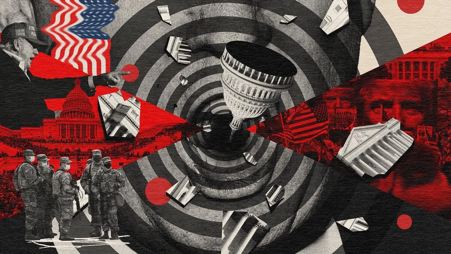 Call It Trump&rsquo;s Coup Attempt, Because It Damned Well Was. Up on @huffpost today.
.
.
.
#illustration #photocollage #politics #jan6 #huffpost