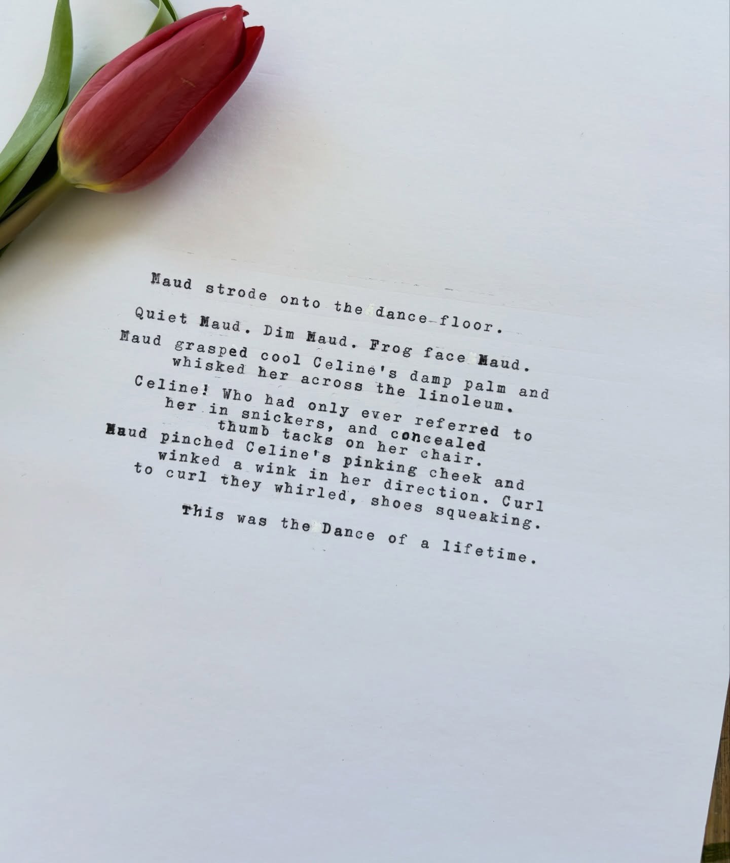 Be more Maud. 
Happy Valentine&rsquo;s beauties 🌷