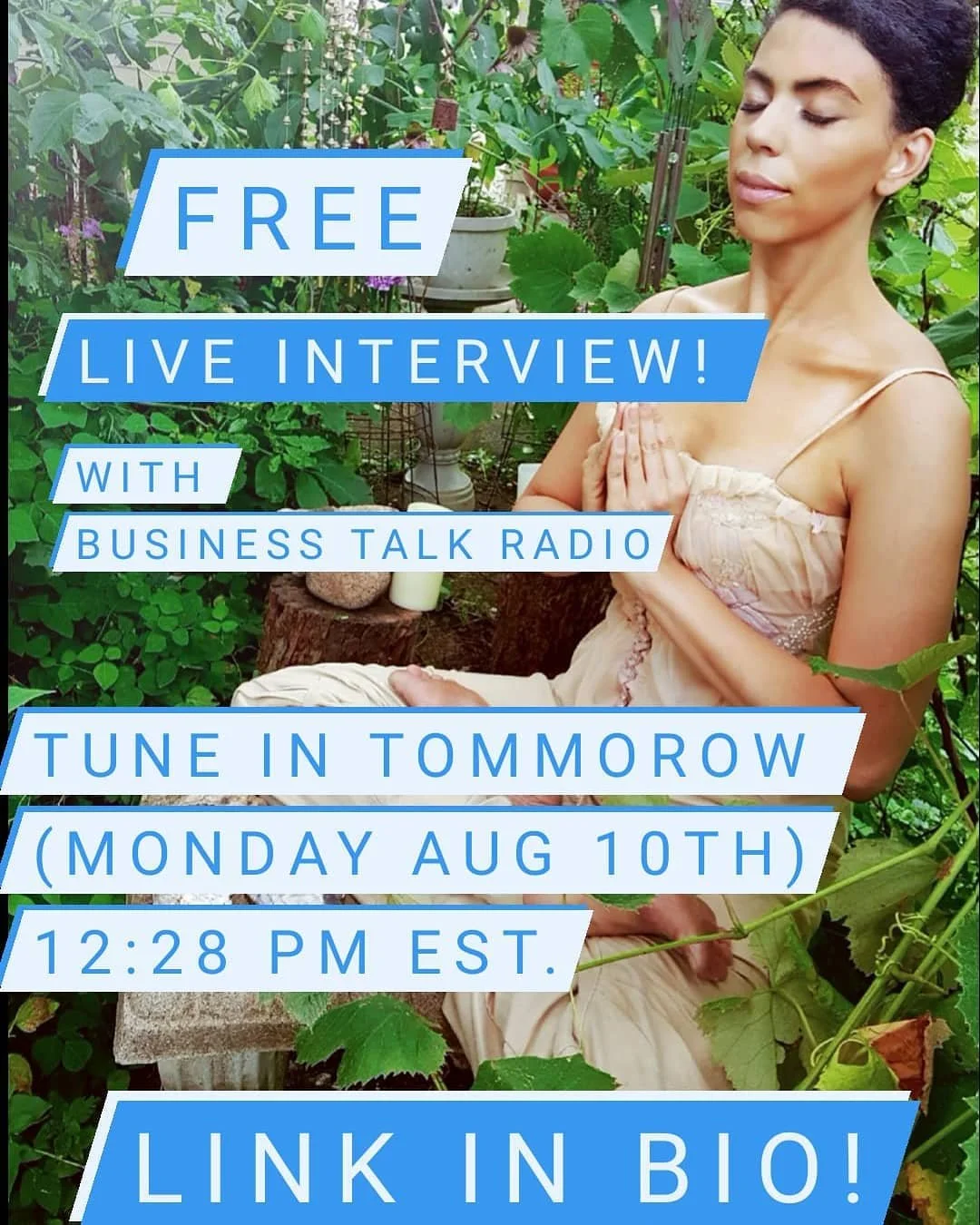 Tune into this FREE STREAMING LIVE 8min interview if you've never heard of reiki, have only heard a little about it, advidly love reiki, or even practice reiki yourself! You all are invited to listen in! I'll talk about my practice, what reiki is, an