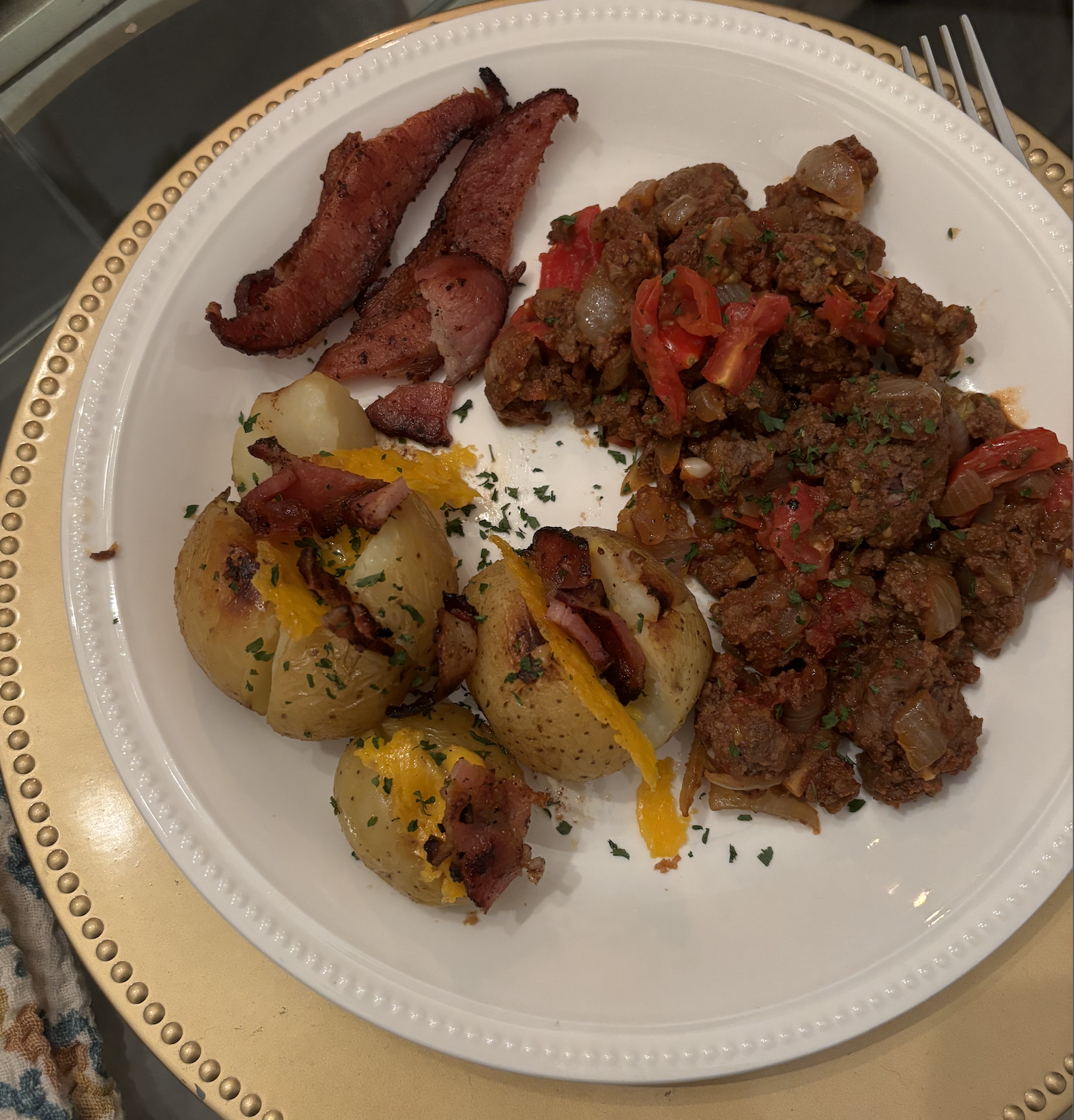 Easy Grass-fed beef &amp; potatoes