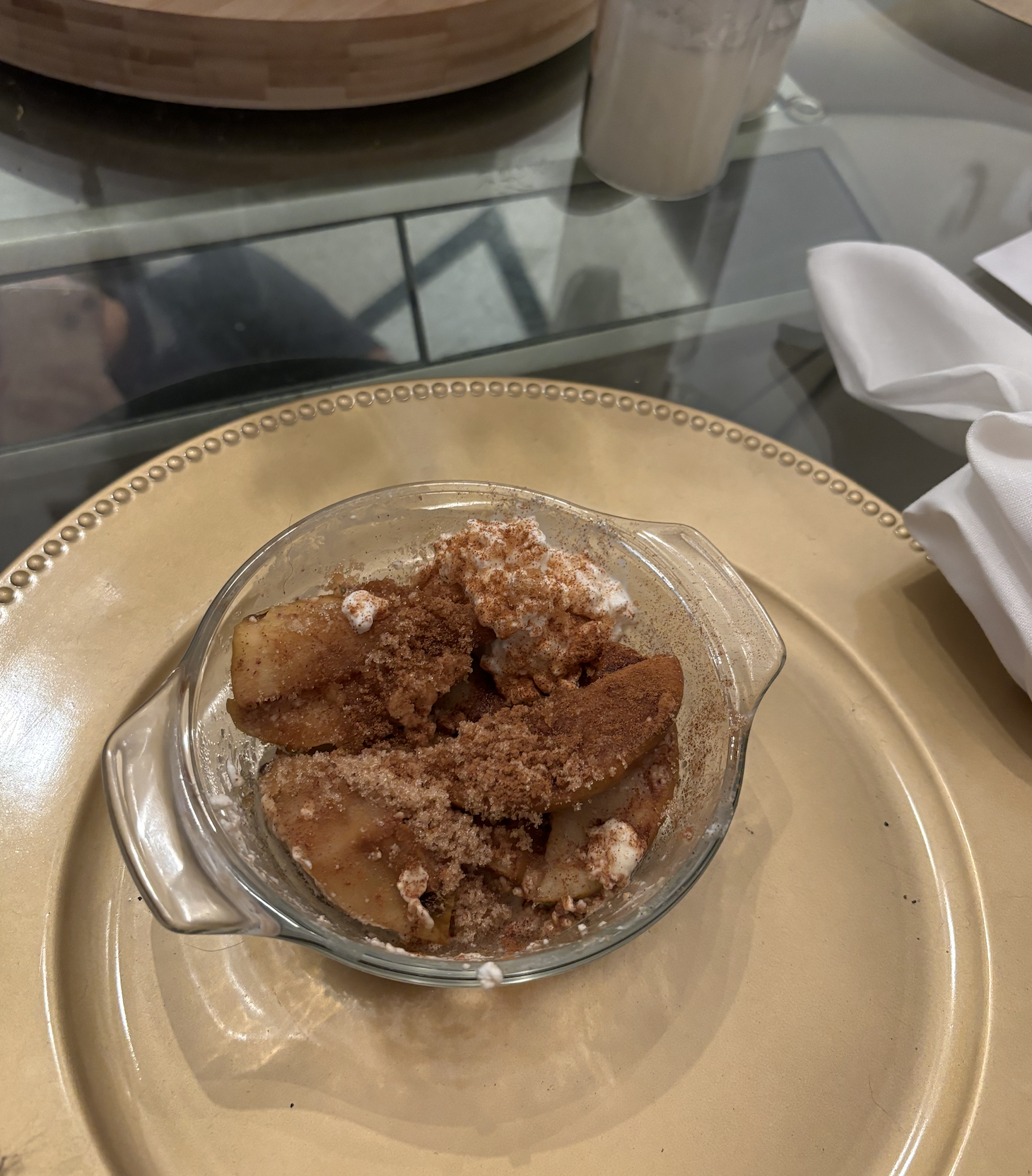 Baked cinnamon apples