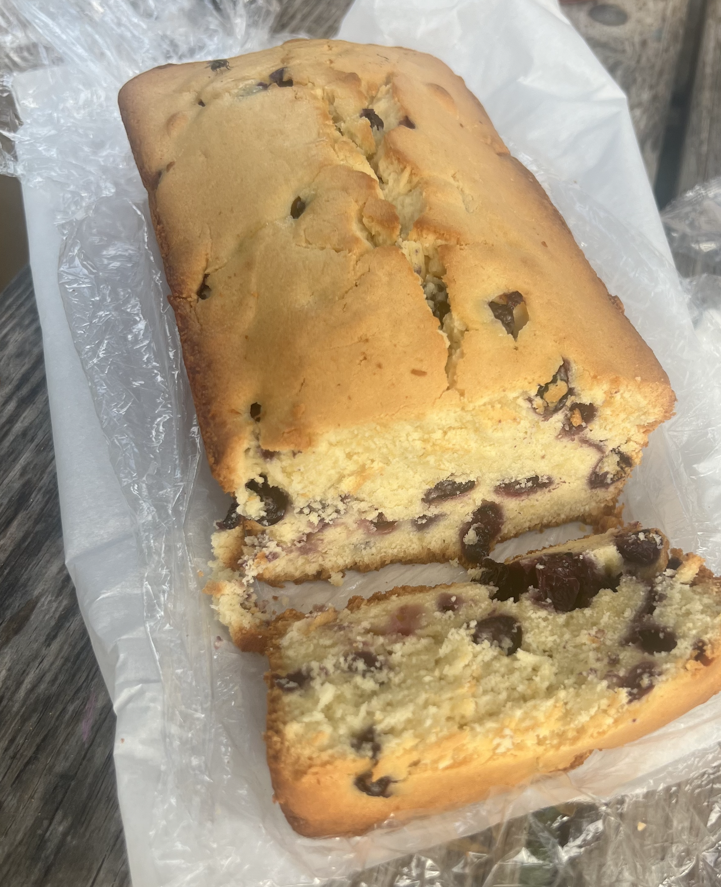 The Best Lemon-Blueberry Poundcake